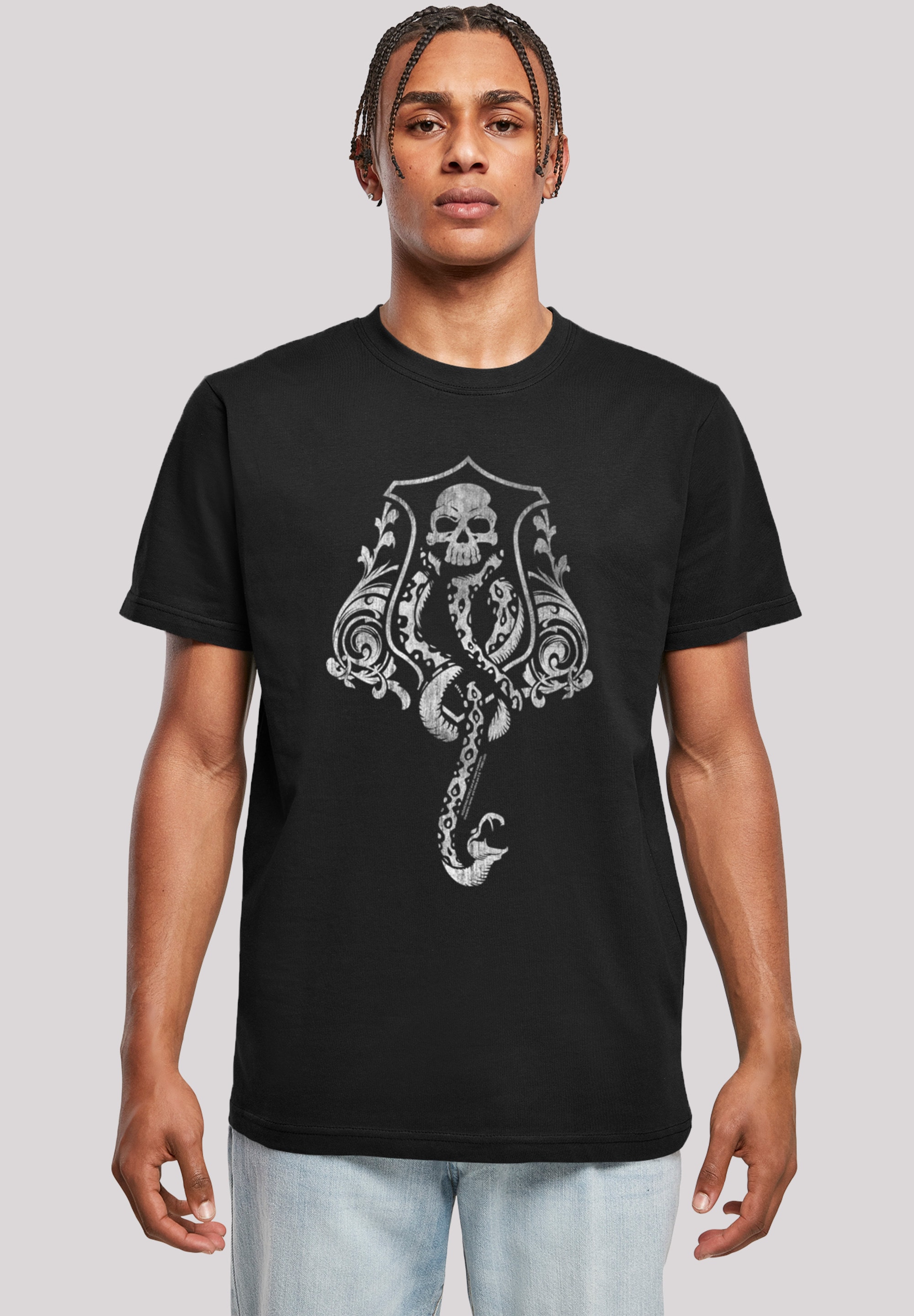 F4NT4STIC T-Shirt "Harry Potter Dark Mark Crest", Print günstig online kaufen