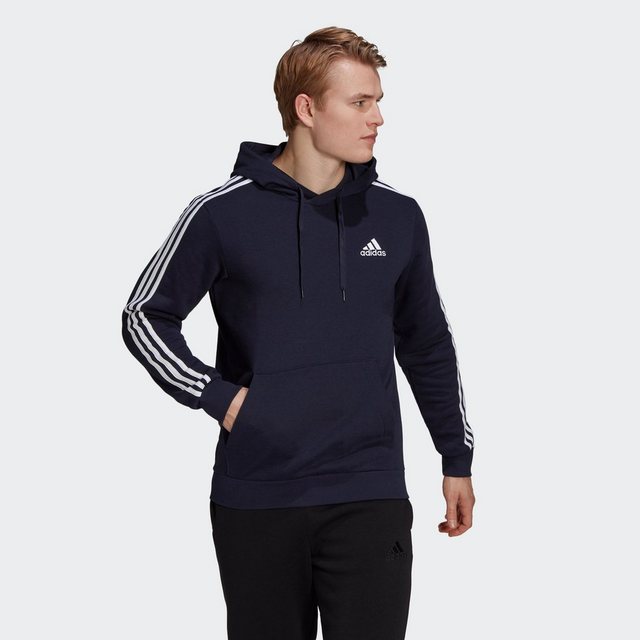 adidas Sportswear Sweatshirt "ESSENTIALS FLEECE 3STREIFEN HOODIE" günstig online kaufen