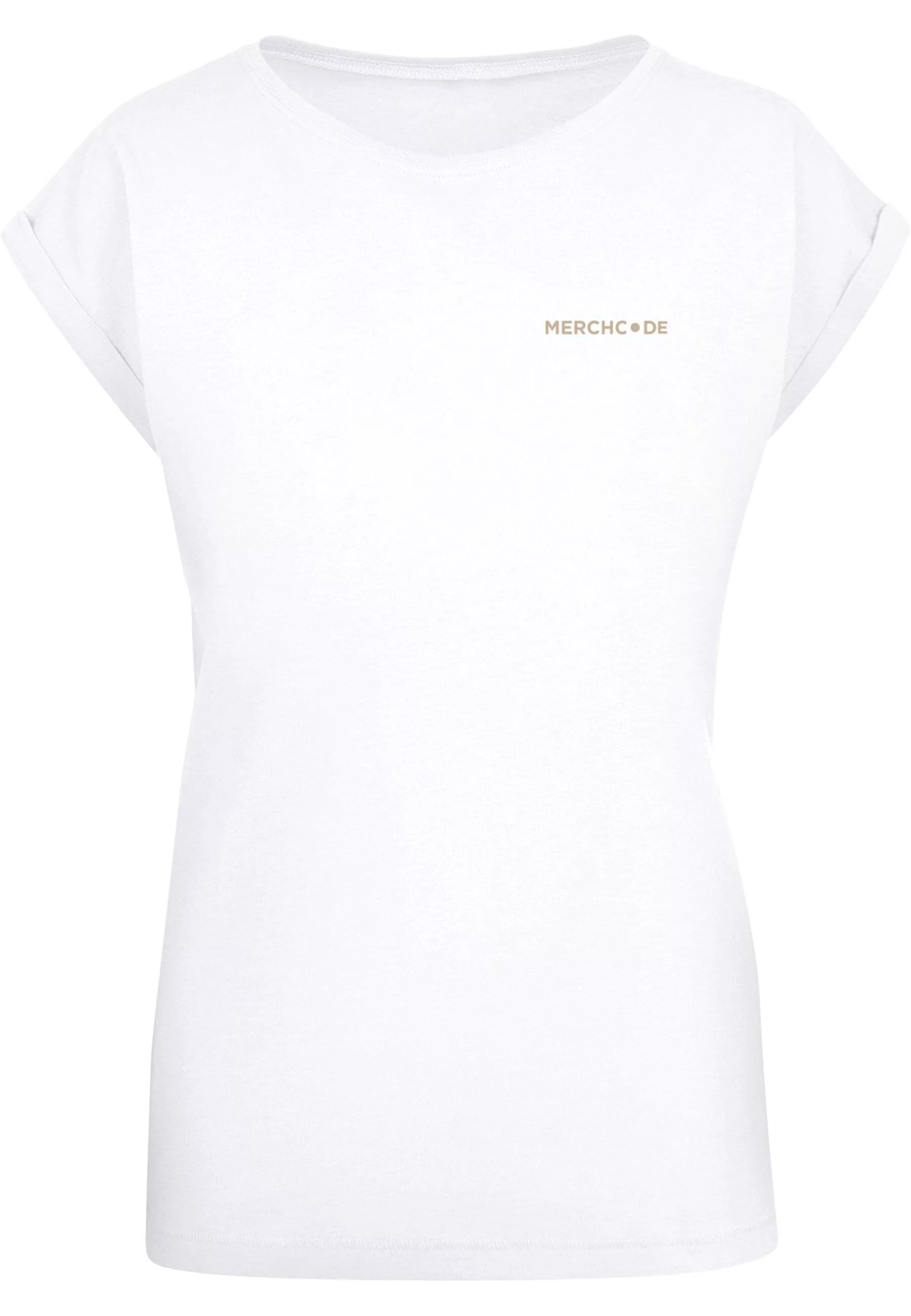 Merchcode T-Shirt "Merchcode Damen Ladies Alles Wird Gut Extended Shoulder günstig online kaufen