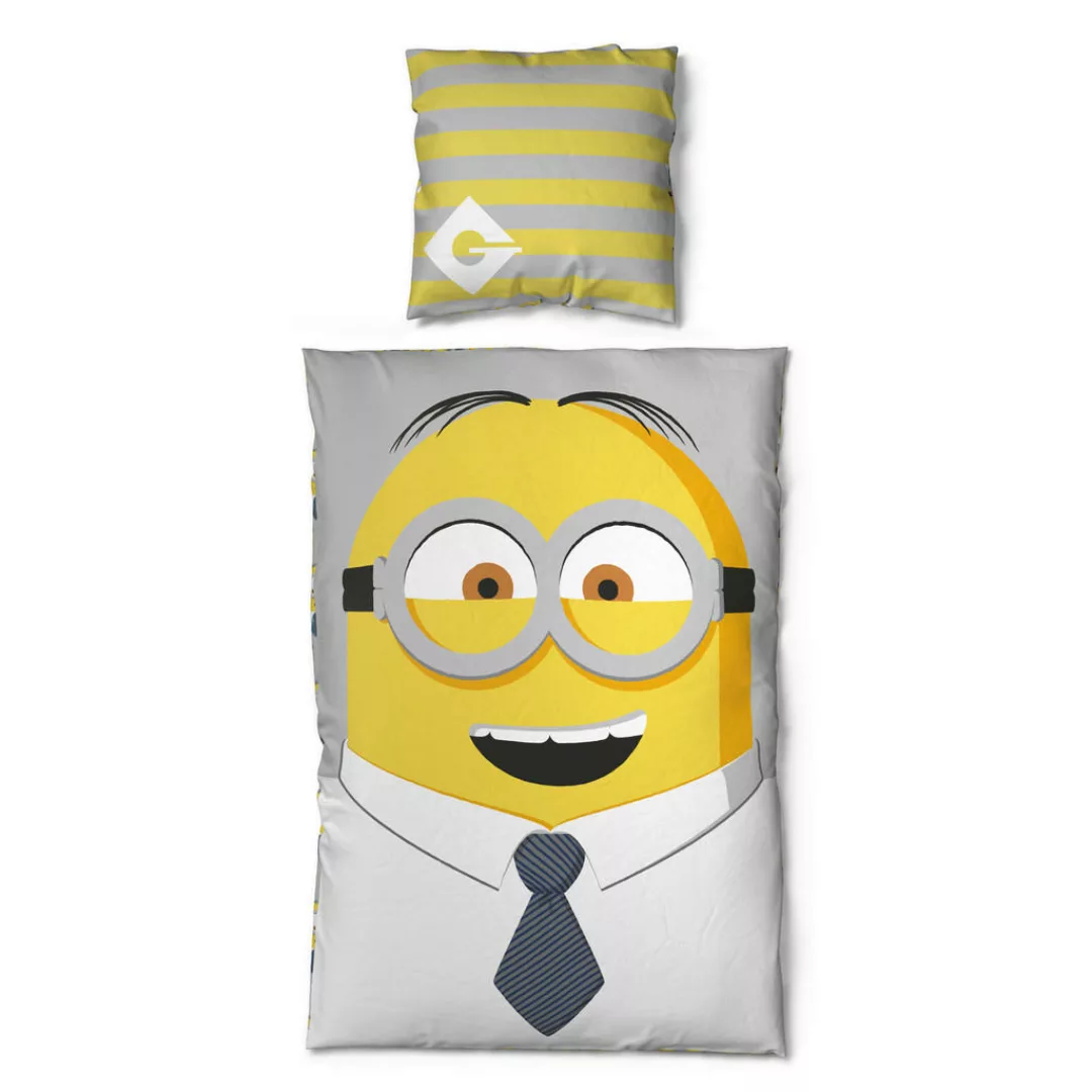 Microfaser Bettwäsche Minions günstig online kaufen