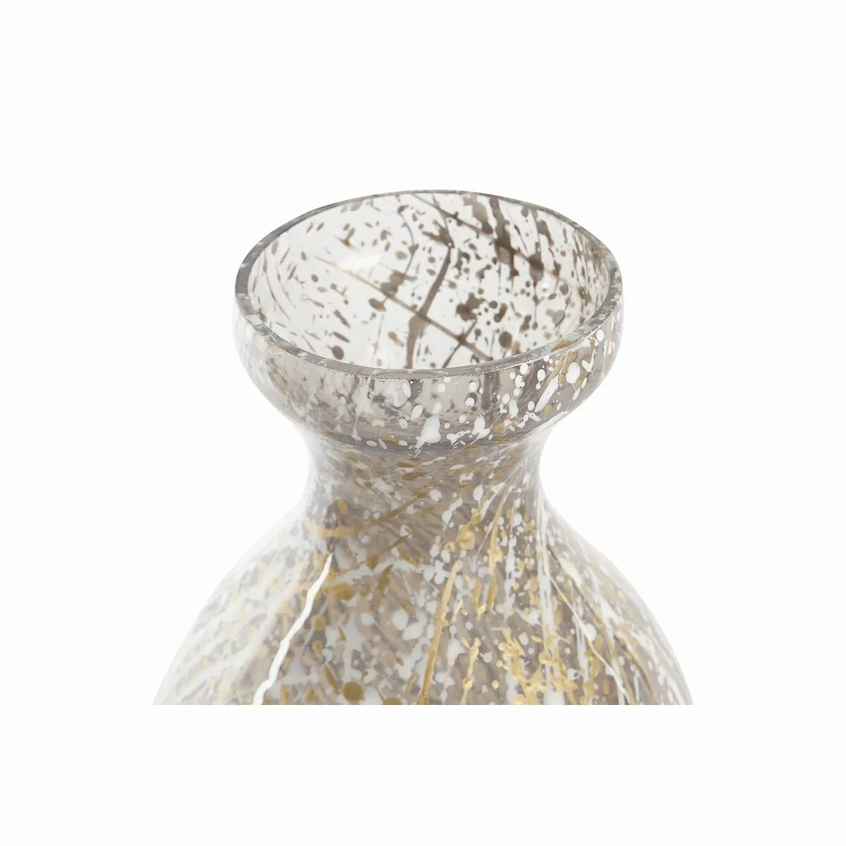Vase Dkd Home Decor Kristall Zweifarbig (14 X 14 X 32 Cm) günstig online kaufen