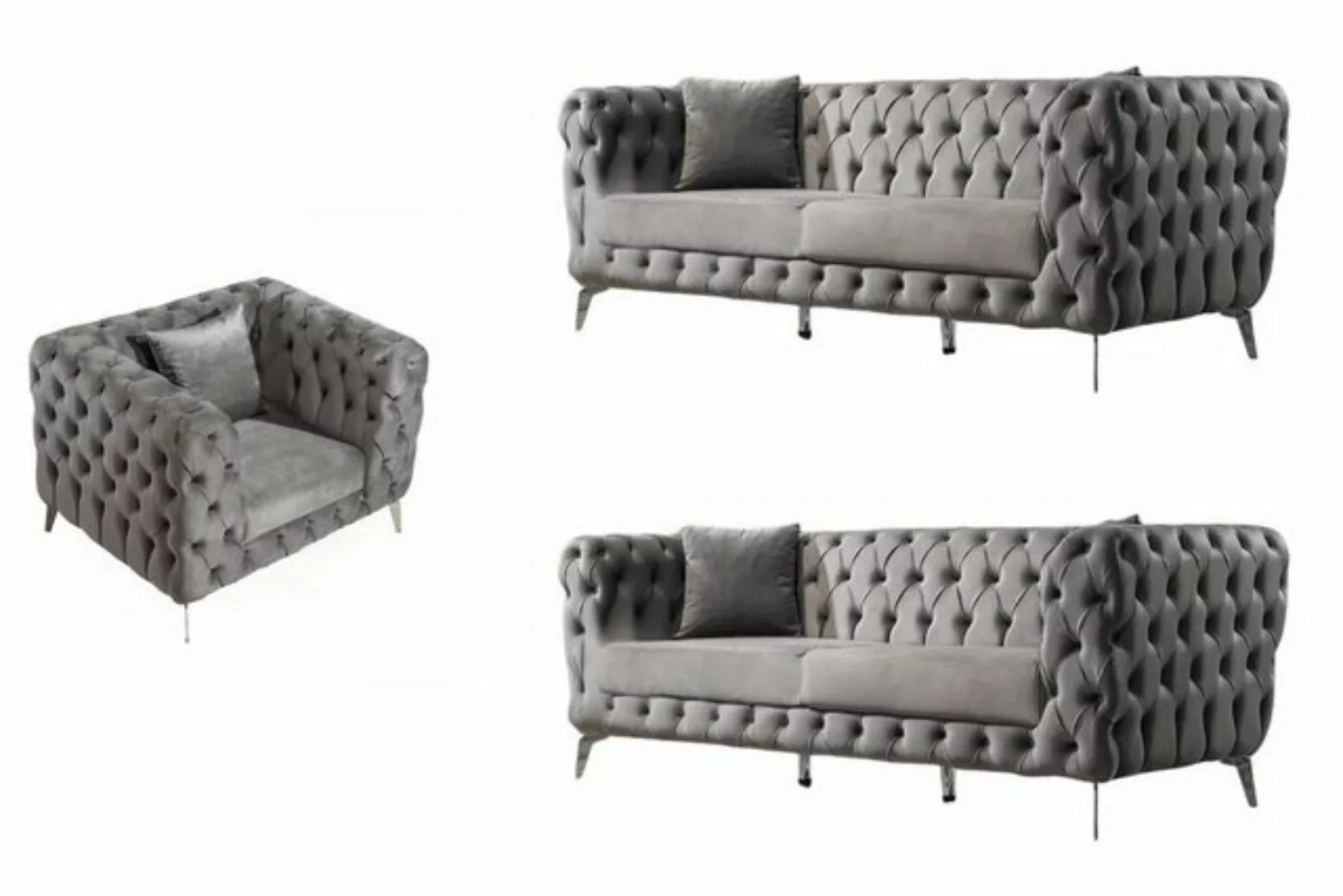 Villa Möbel Sofa Rich, 1 Stk. 3-Sitzer, Handmade Quality,strapazierfähiger, günstig online kaufen