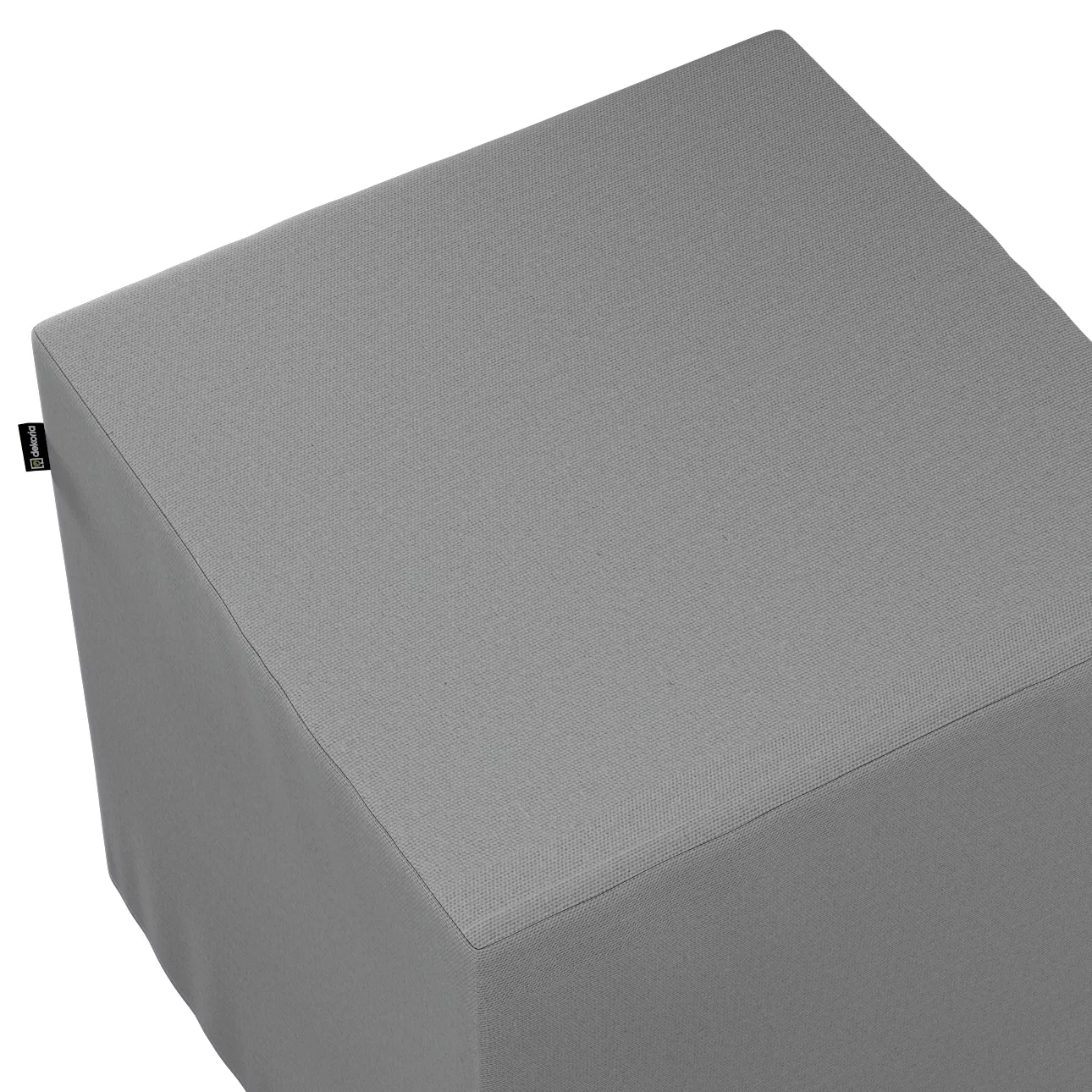Bezug für Sitzwürfel, grau, Bezug für Sitzwürfel 40 x 40 x 40 cm, Loneta (1 günstig online kaufen