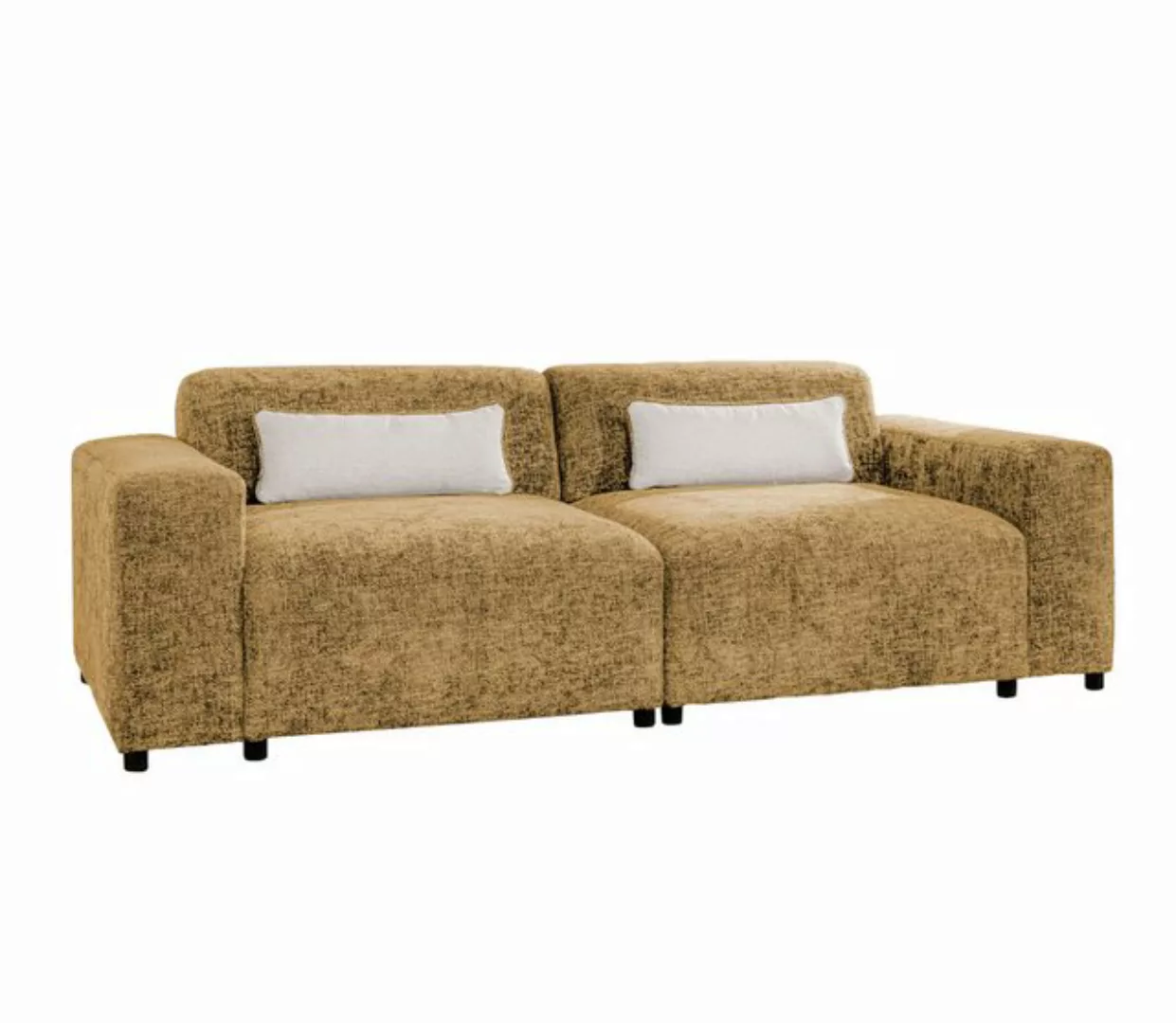 Furnix Sofa ROLIA 2-Sitzer Polstercouch für zwei Personen mit Zierkissen, m günstig online kaufen