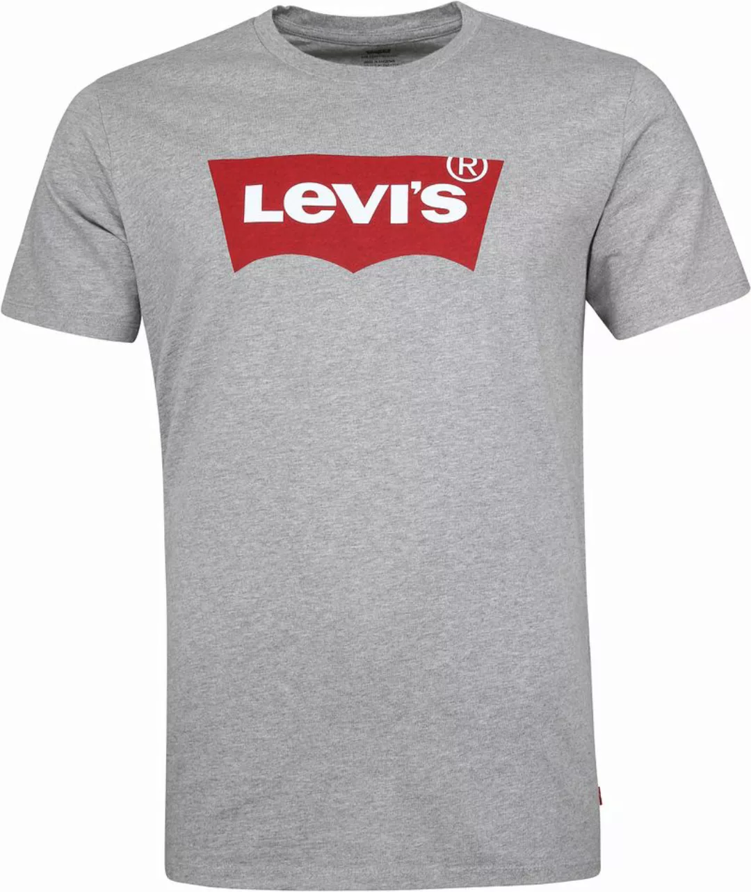 Levi's T-Shirt mit Logo Grau - Größe L günstig online kaufen