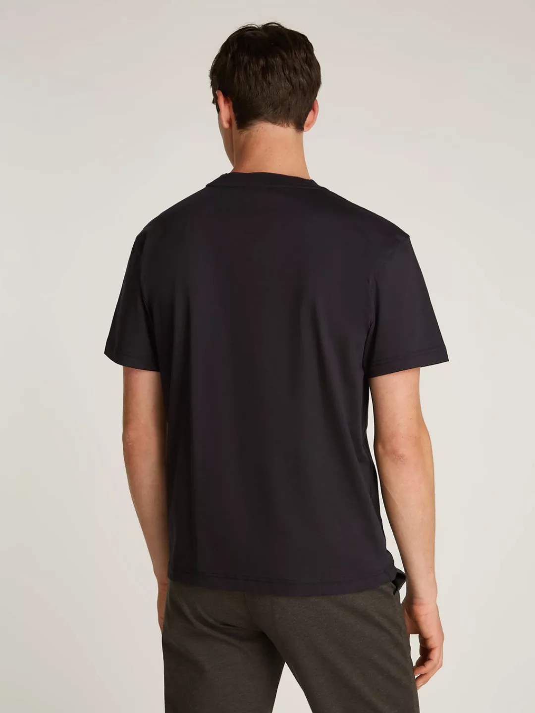 Calvin Klein T-Shirt "NECK LOGO T-SHIRT", mit Logoprägung günstig online kaufen