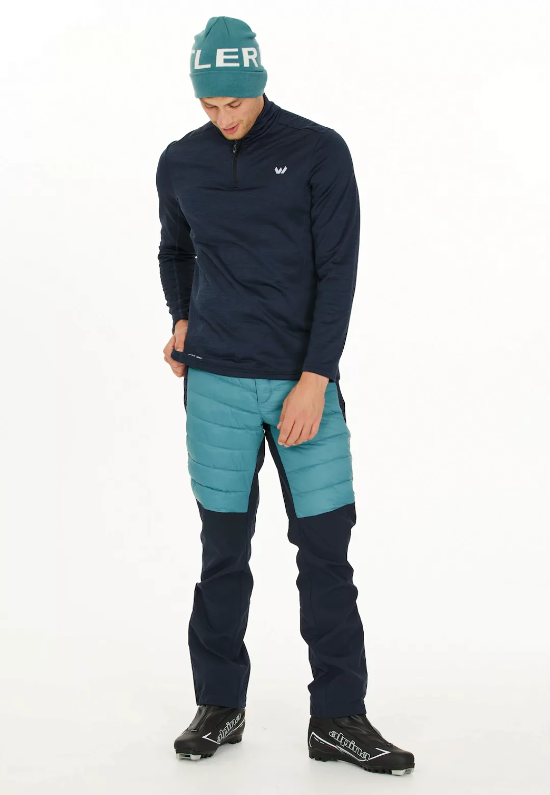 WHISTLER Funktionsshirt "Kalle M Waffle Midlayer", mit Quick Dry-Funktion günstig online kaufen