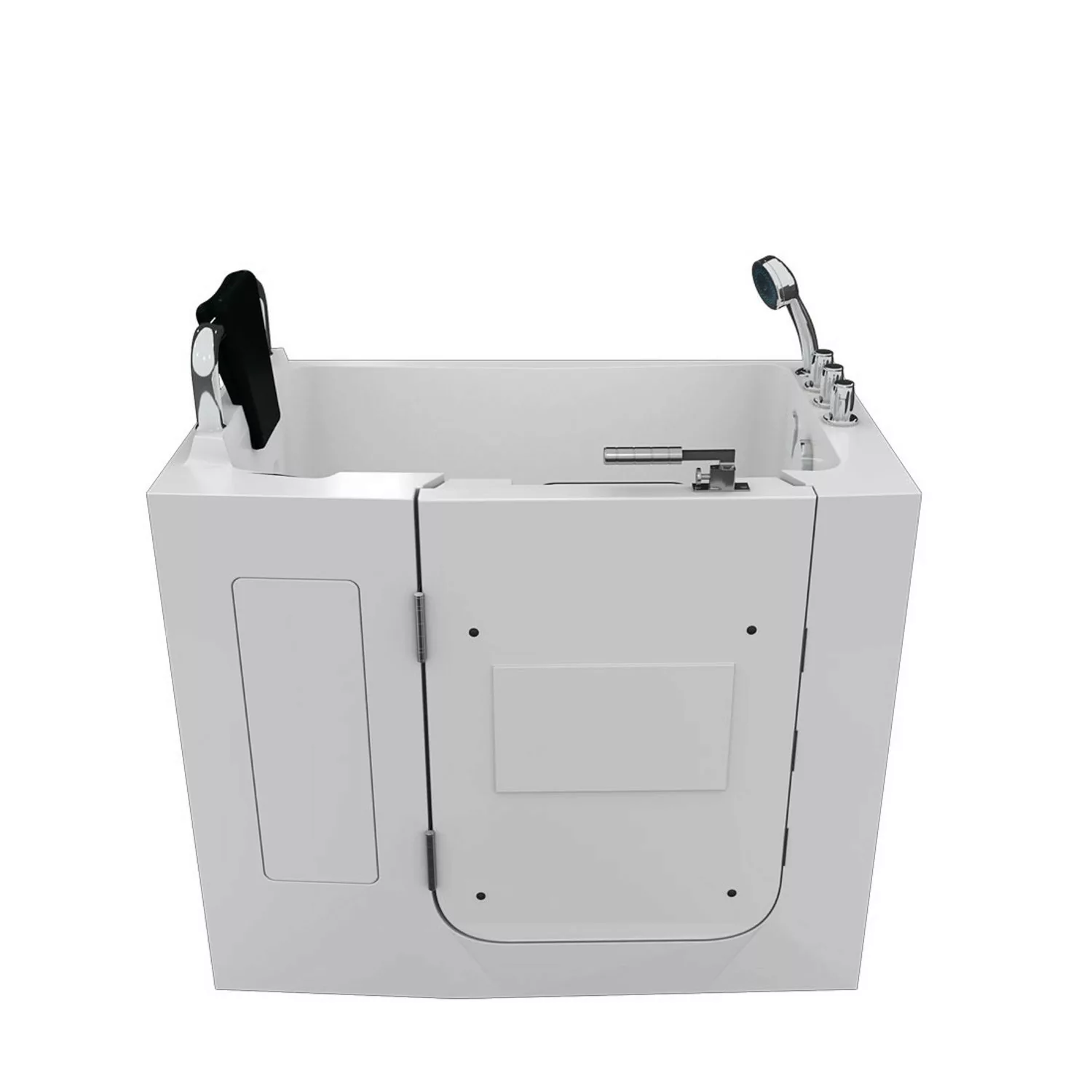 AcquaVapore Sitzbadewanne Senioren Wanne Sitzwanne mit Tür S08-TH-B-L 110x6 günstig online kaufen