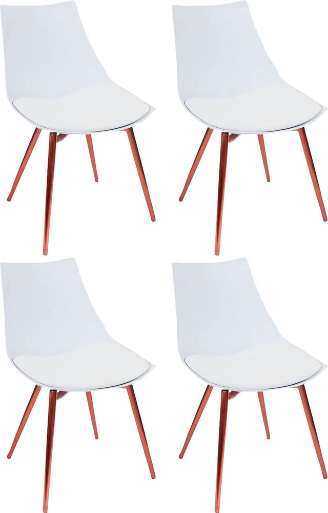 Kayoom Stuhl "Dakota 110 4er-Set, Kunstleder-Bezug, Sitzfläche aus Schaumst günstig online kaufen