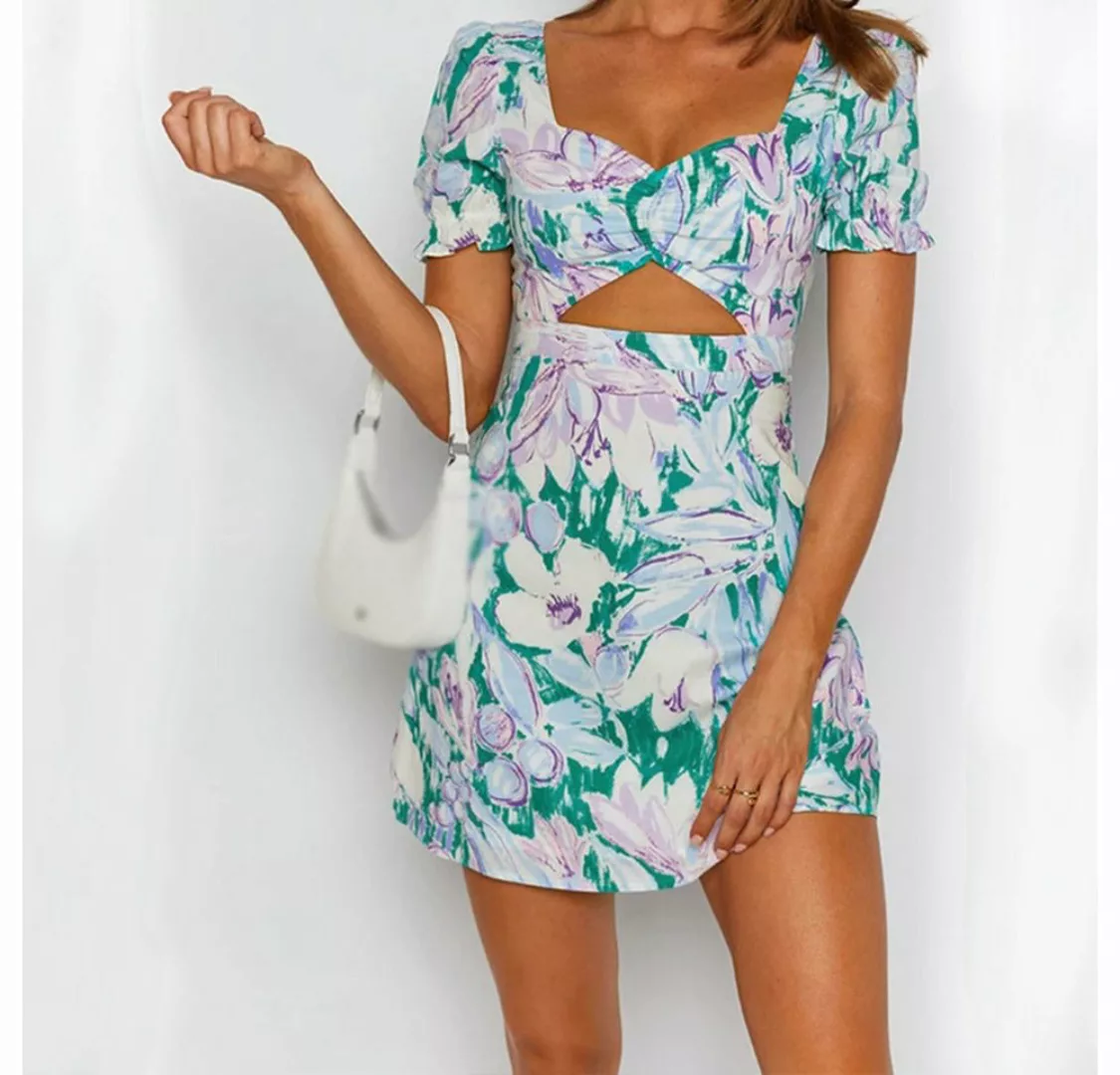 AFAZ New Trading UG Sommerrock Sexy bedrucktes Sommerkleid für Damen, rücke günstig online kaufen