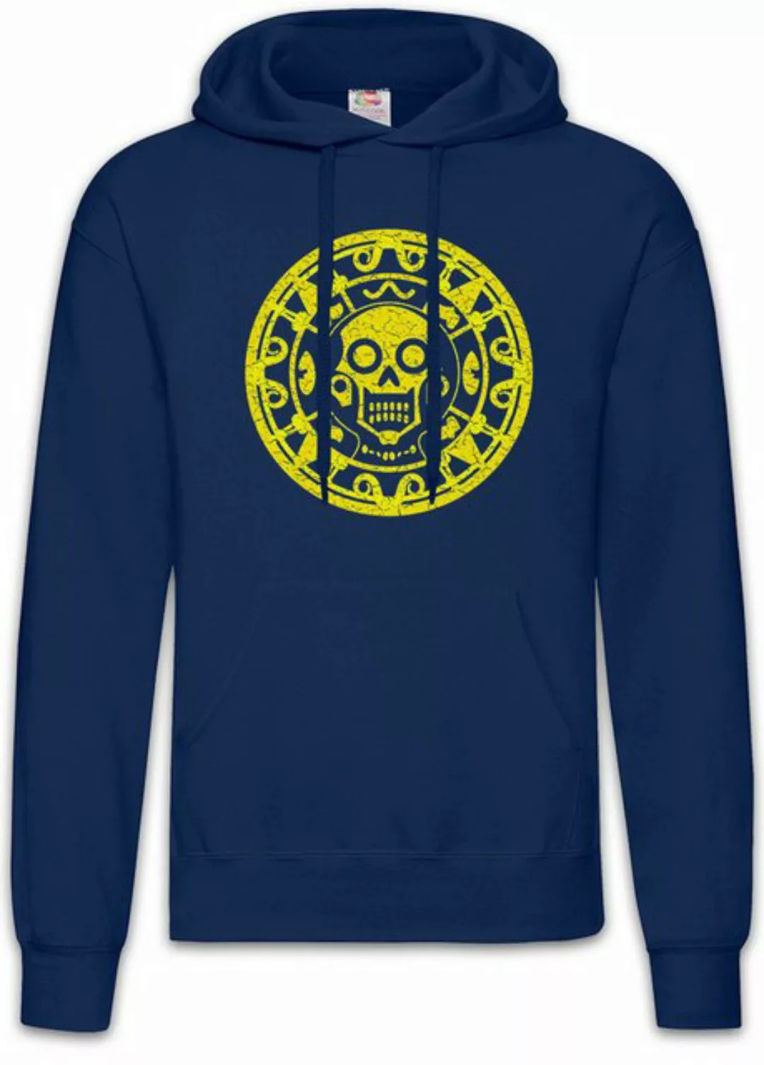 Urban Backwoods Hoodie Aztec Skull Symbol Herren Hoodie Art American Indian günstig online kaufen