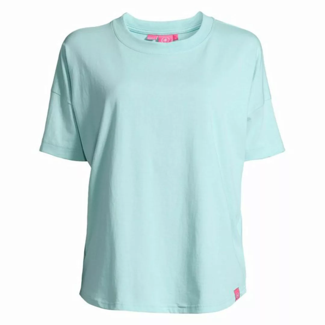 salzhaut T-Shirt Salzhaut Damen Basic Sommershirt Leev Unifarben mit Rundha günstig online kaufen