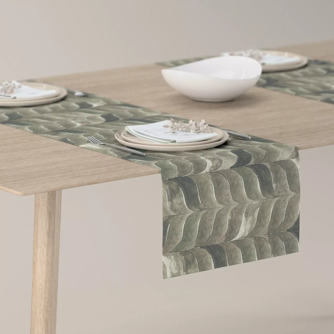 Tischläufer, grau-braun, 40 x 130 cm, Abigail (143-12) günstig online kaufen