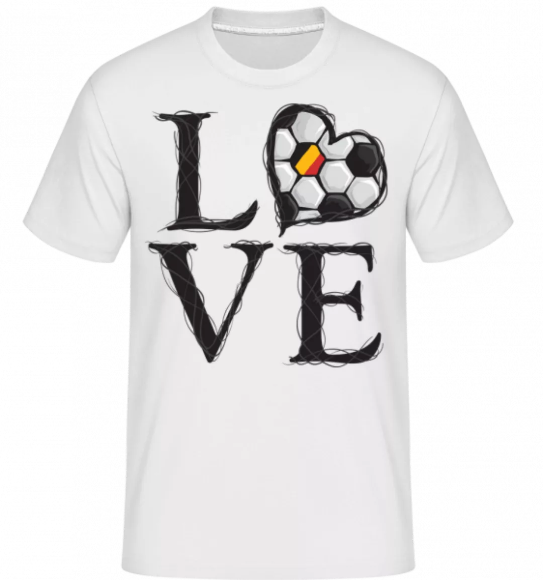 Fußball Liebe Belgien · Shirtinator Männer T-Shirt günstig online kaufen