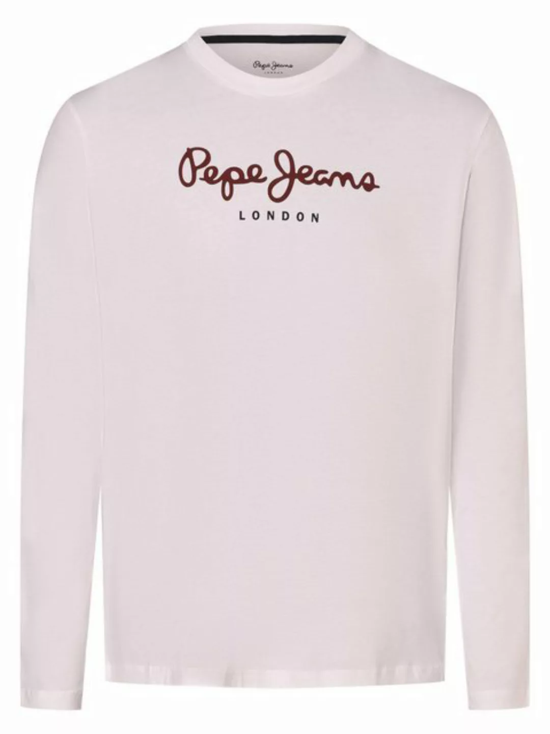 Pepe Jeans Herren Rundhals Langarmshirt EGGO LONG N - Regular Fit günstig online kaufen