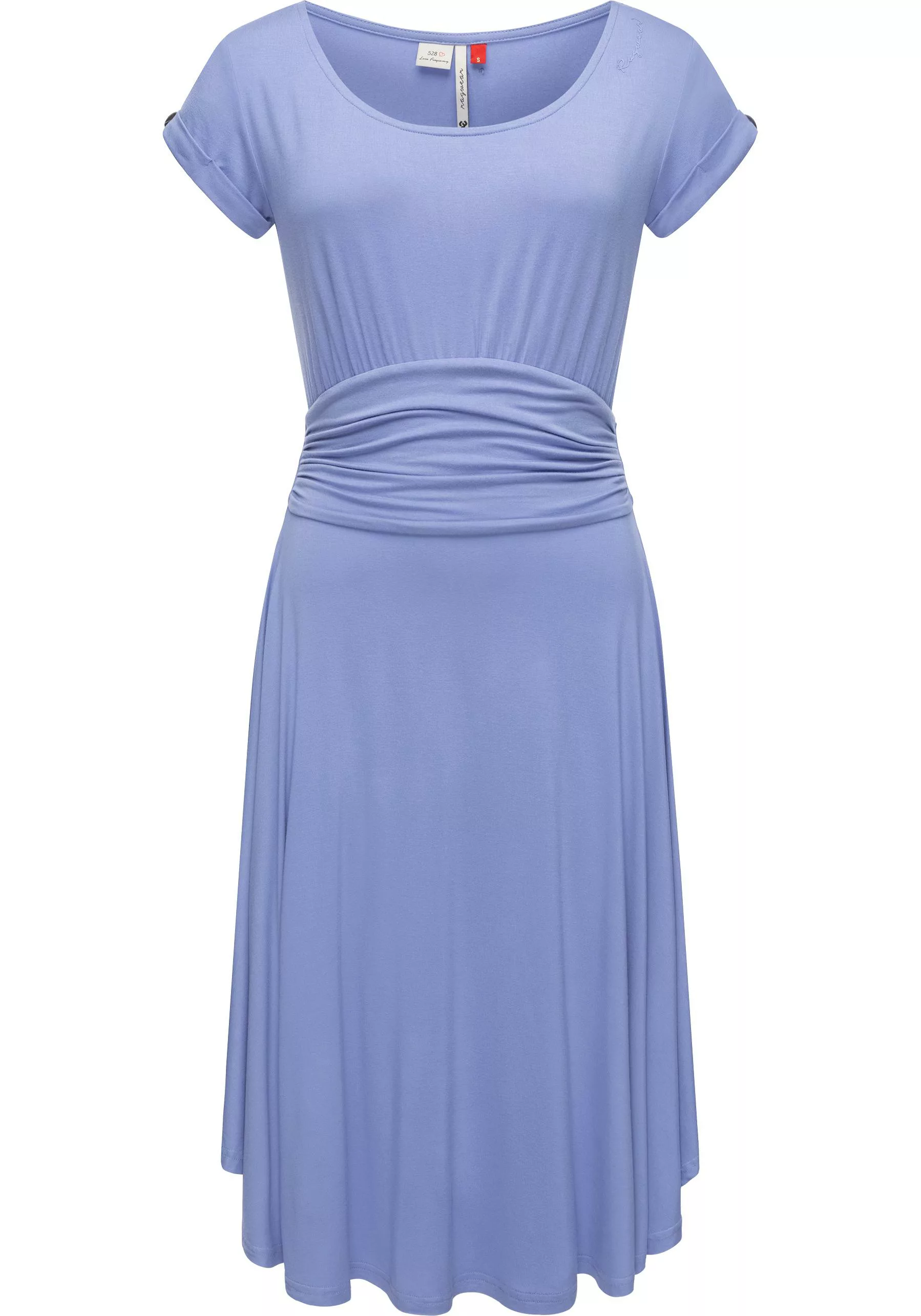 Ragwear Sommerkleid "Yvone Solid", leichtes Jersey-Kleid mit Taillengürtel günstig online kaufen