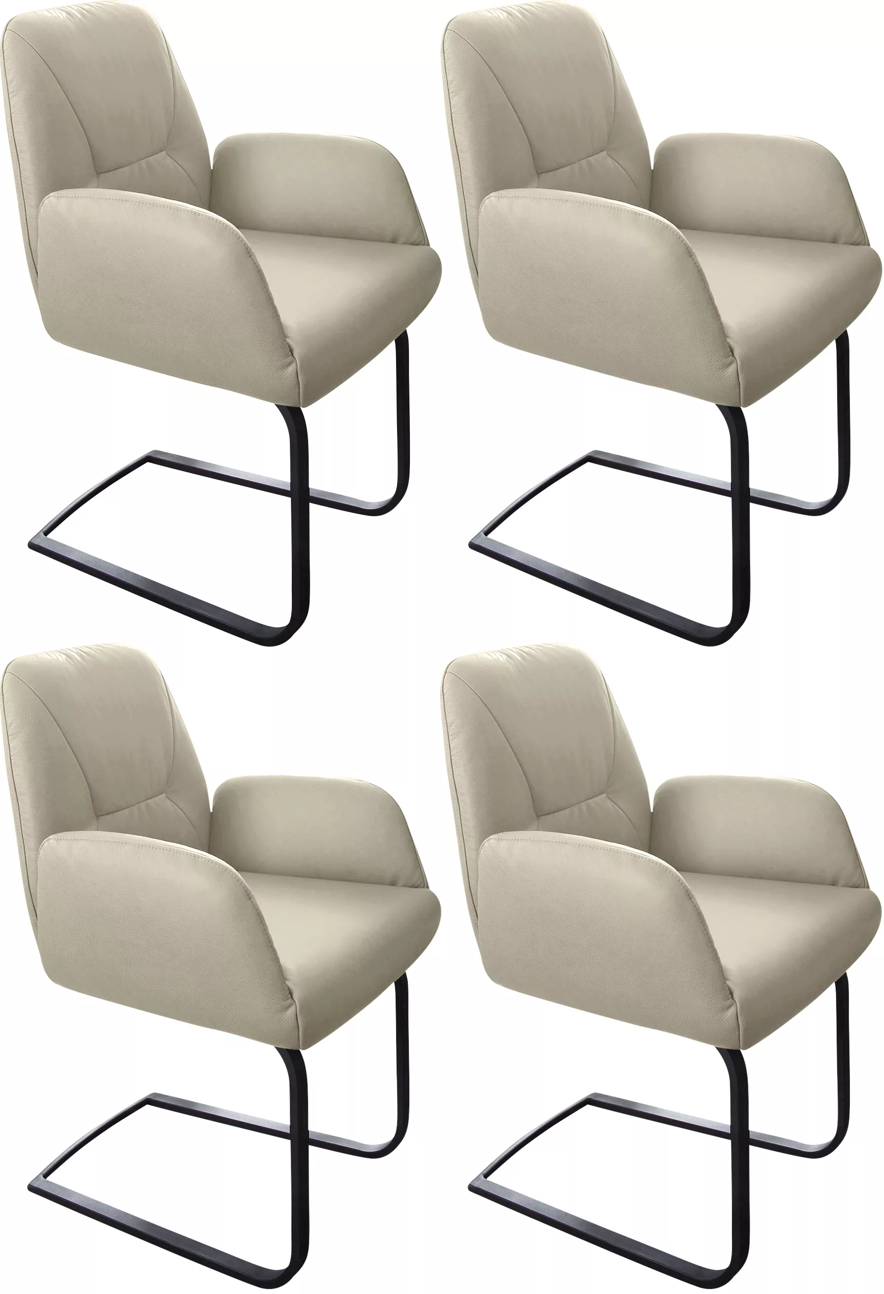 W.SCHILLIG Freischwinger »ole«, (Set), 4 St., Longlife Xtra-Leder Z59, 2er- günstig online kaufen