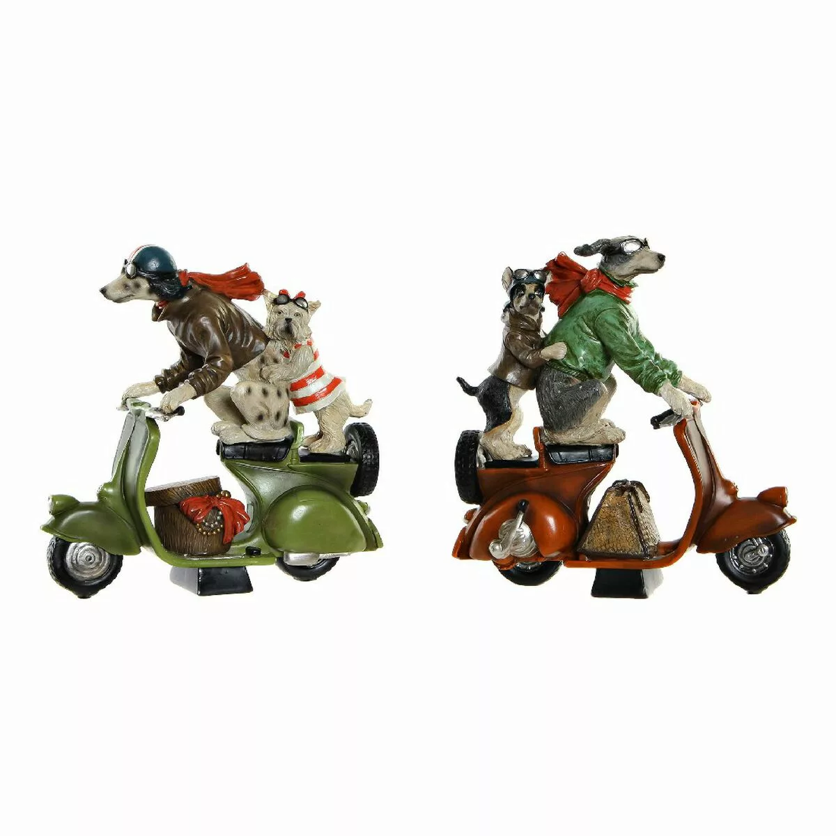 Deko-figur Dkd Home Decor Harz (2 Pcs) (23 X 10 X 23 Cm) günstig online kaufen