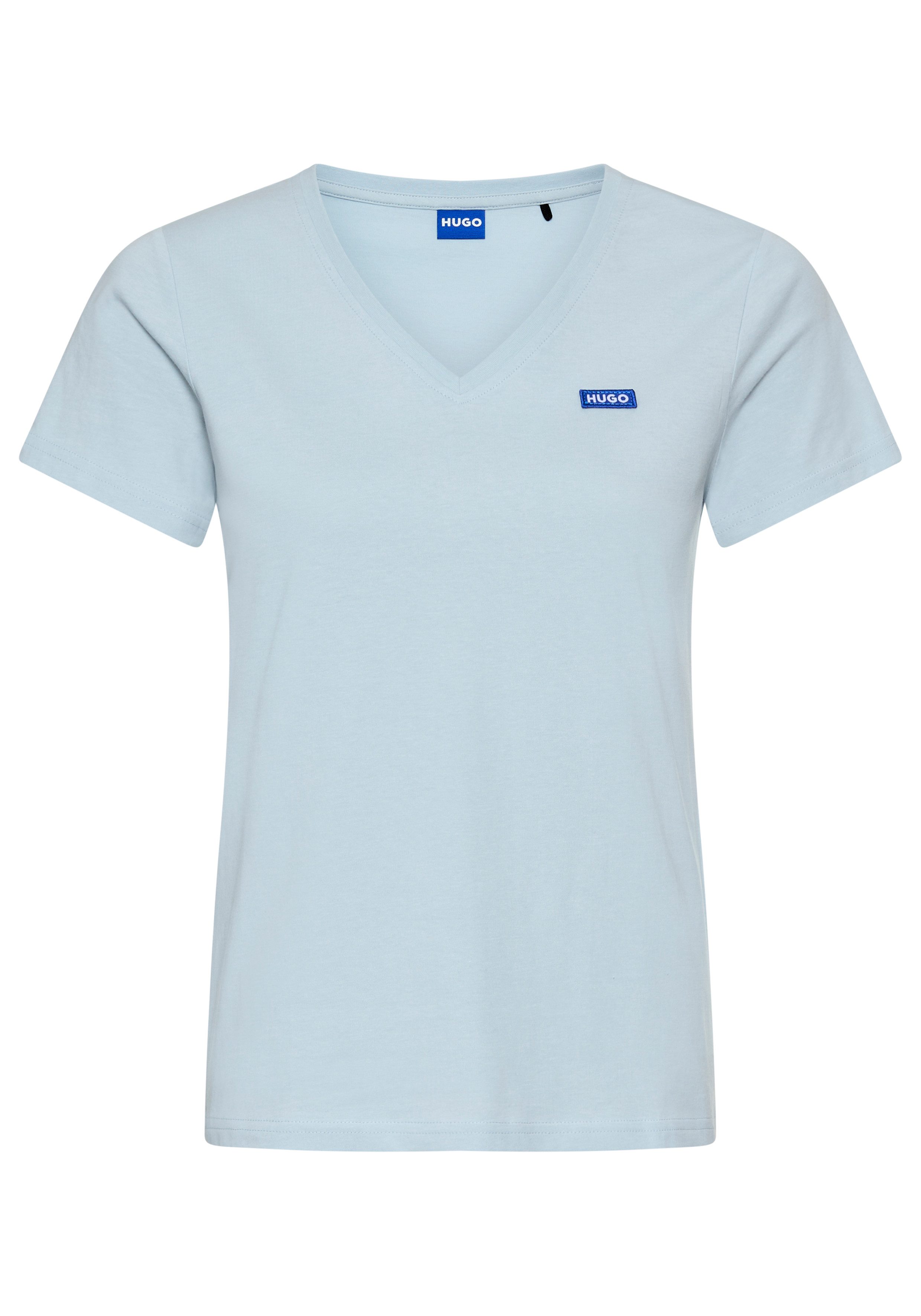 HUGO Blue T-Shirt Classic V mit günstig online kaufen