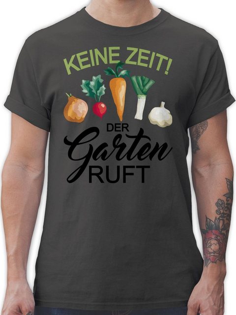 Shirtracer T-Shirt Keine Zeit der Garten ruft Hobby Outfit günstig online kaufen