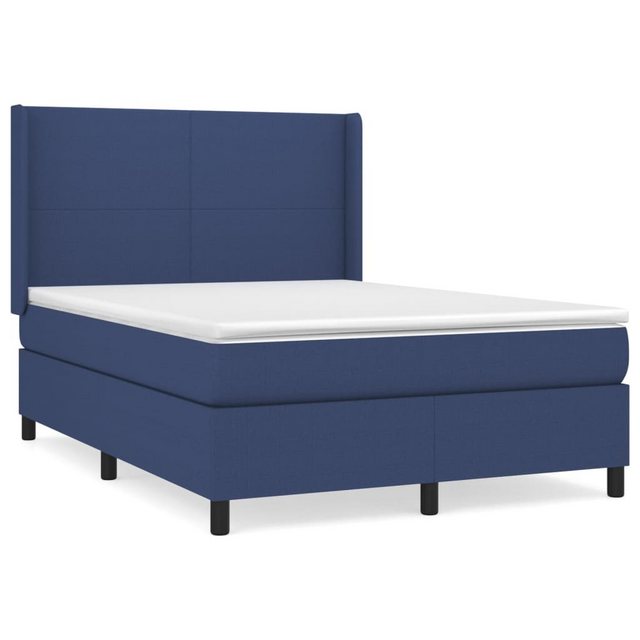 vidaXL Boxspringbett Bett Boxspringbett mit Matratze & Topper Stoff verschi günstig online kaufen