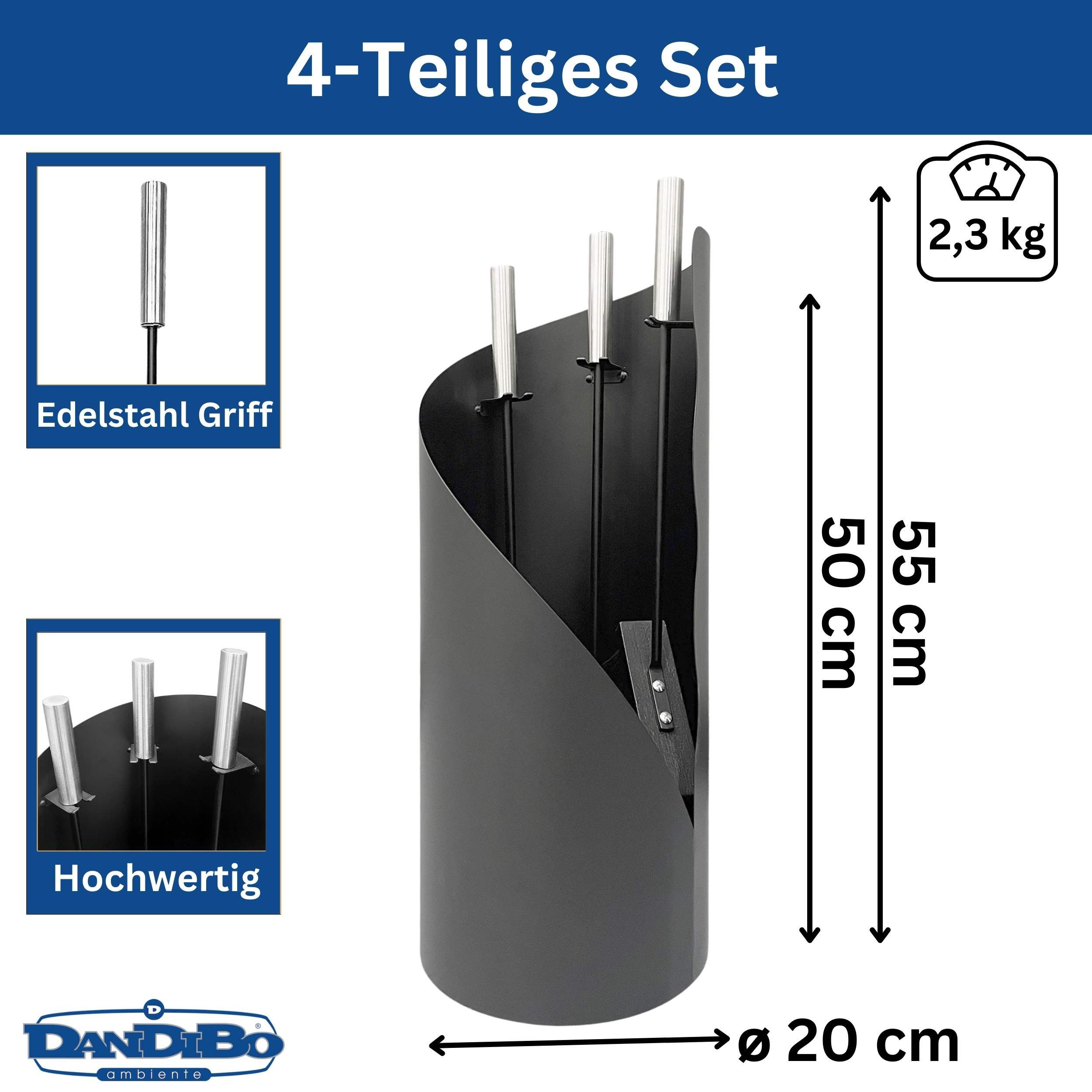 DanDiBo Kamingarnitur 4 Teilig Set 96571 günstig online kaufen