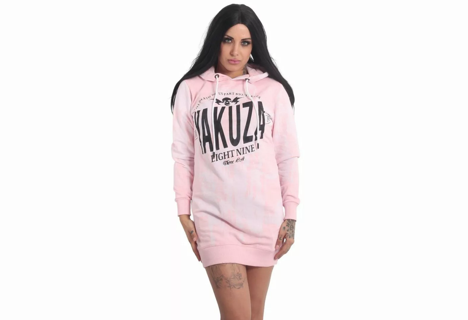 YAKUZA Sweatkleid Grunge Allover günstig online kaufen