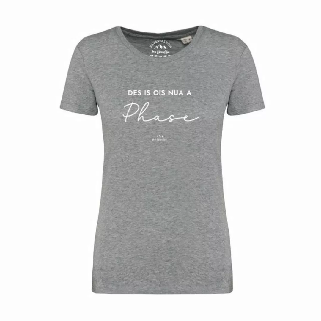 Bavariashop T-Shirt Damen T-Shirt "Des is ois nua a Phase günstig online kaufen