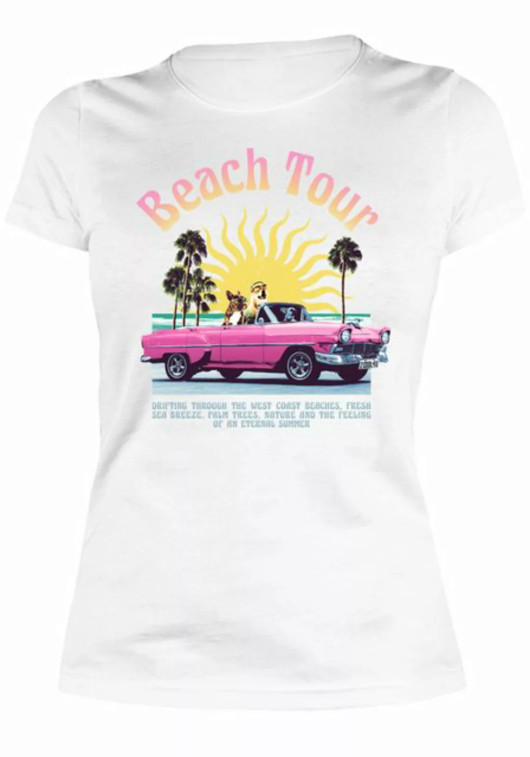 Art & Detail Shirt T-Shirt T-Shirt Beach Tour Sommer Sonne Surfing Bulldogg günstig online kaufen