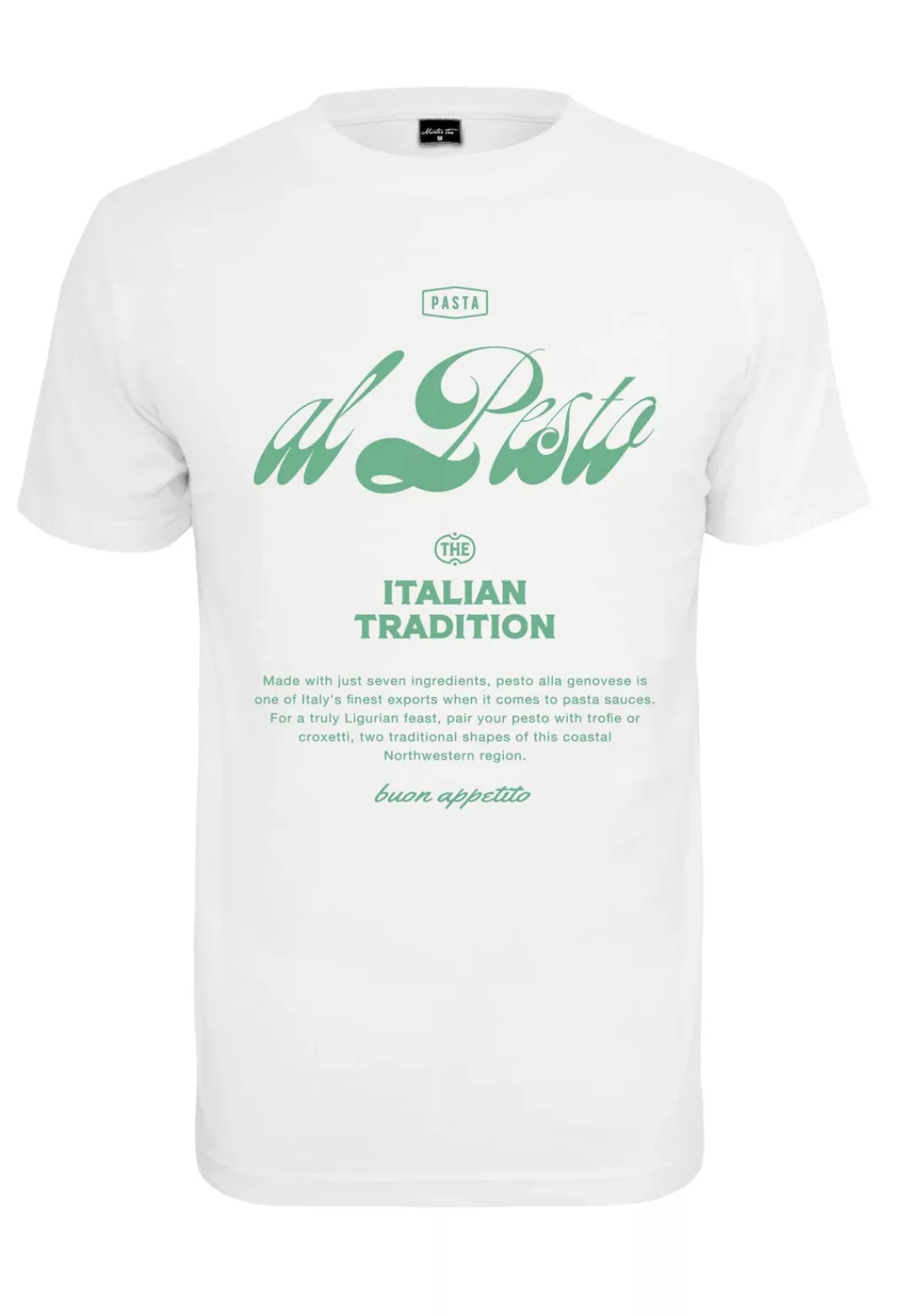 MisterTee T-Shirt "MisterTee Herren Al Pesto Tee" günstig online kaufen