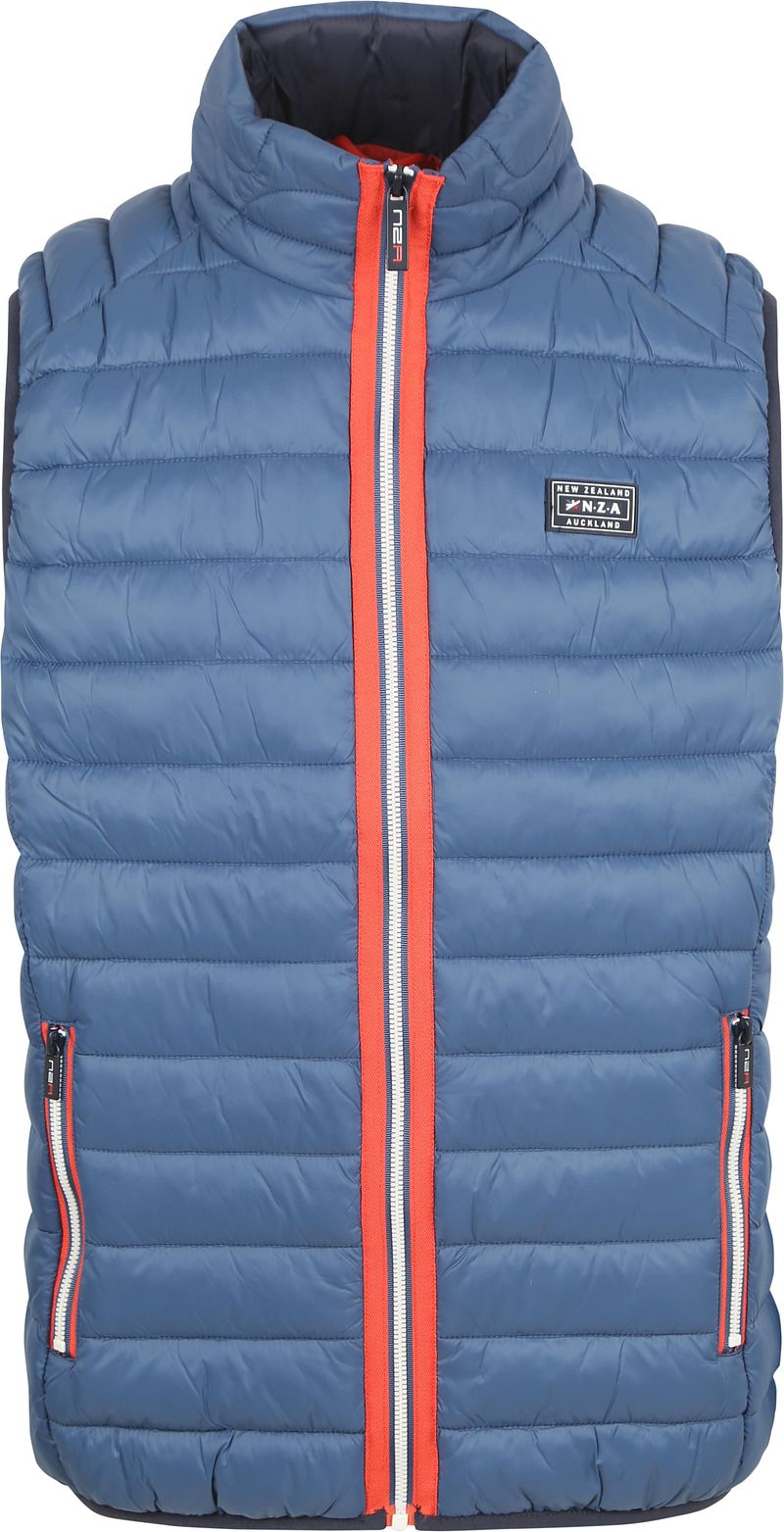 NZA Bodywarmer Harvey Petrol Blau - Größe M günstig online kaufen