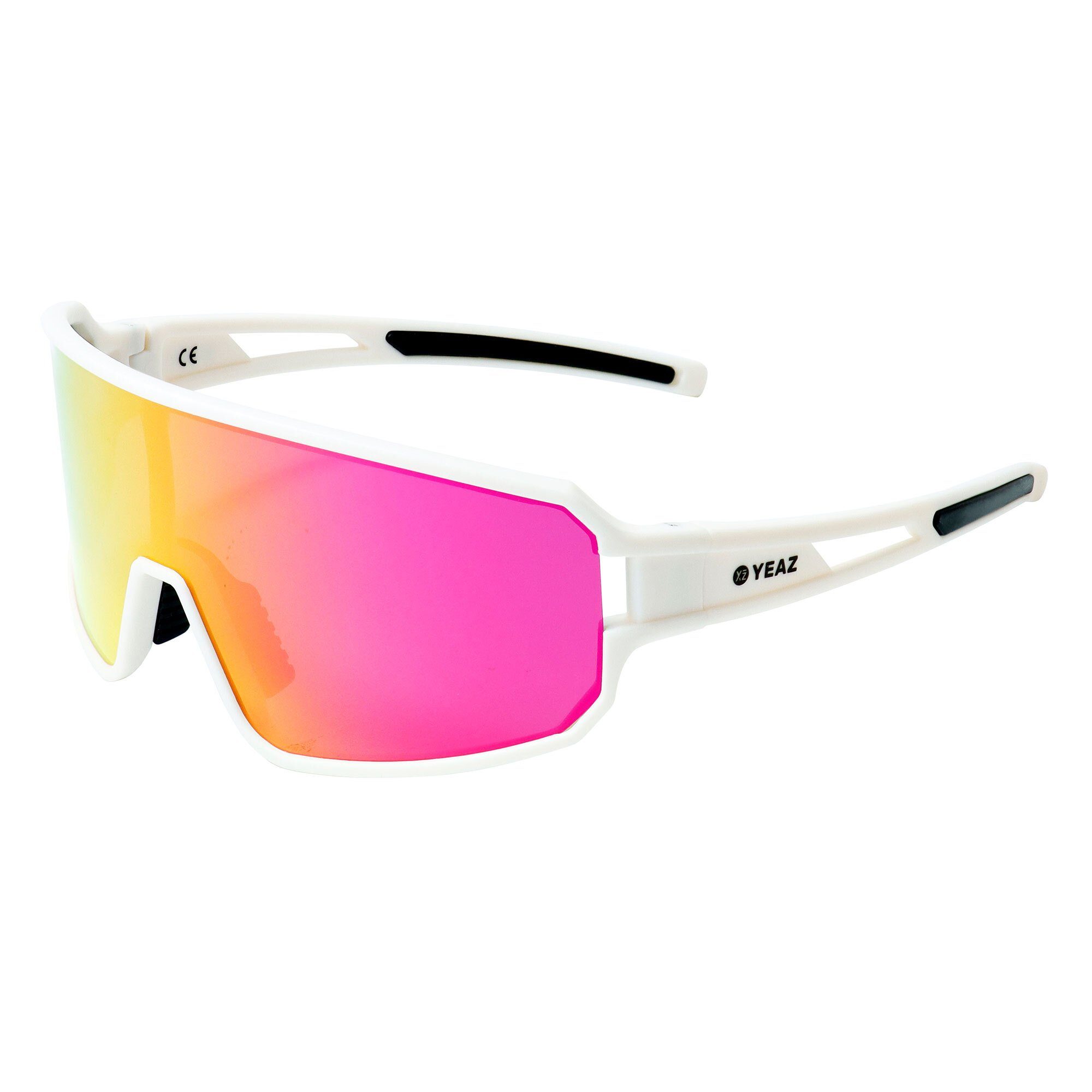 YEAZ Sportbrille SUNWAVE sport-sonnenbrille creme white/pink, günstig online kaufen