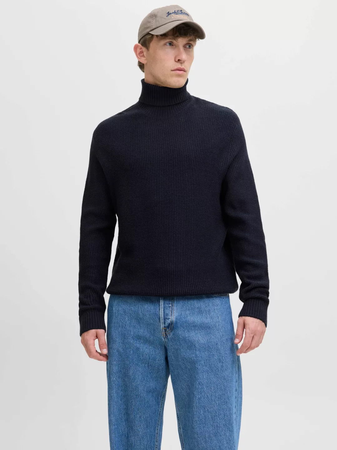 Jack & Jones Rollkragenpullover "JJROY KNIT ROLL NECK AW25" günstig online kaufen
