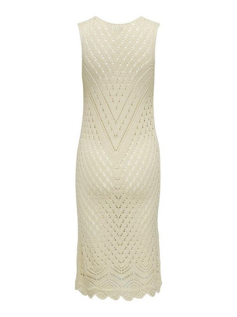 JACQUELINE de YONG Strickkleid Kleid Locker Leichtes Sommer Basic Midi-Stri günstig online kaufen