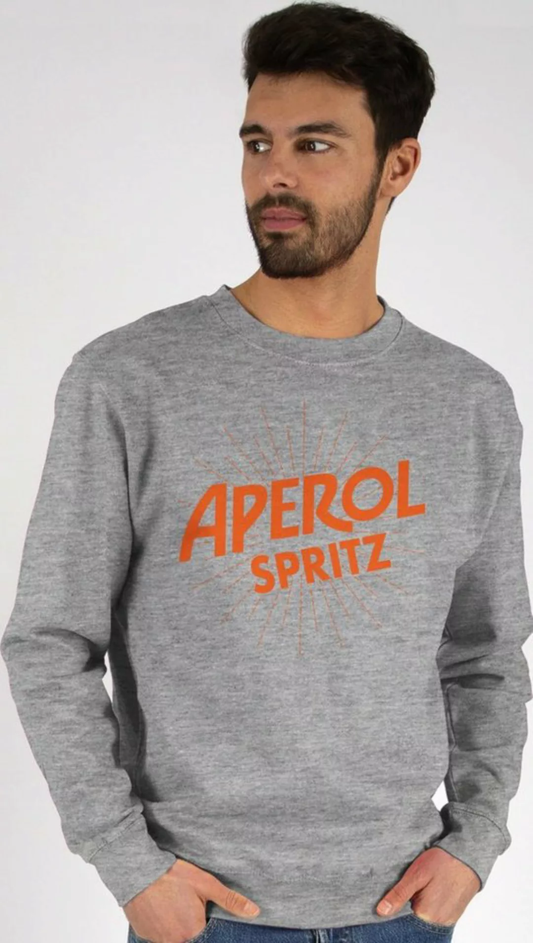 Shirtracer Sweatshirt Aperol Spritz Kostüm (1-tlg) Karneval & Fasching günstig online kaufen