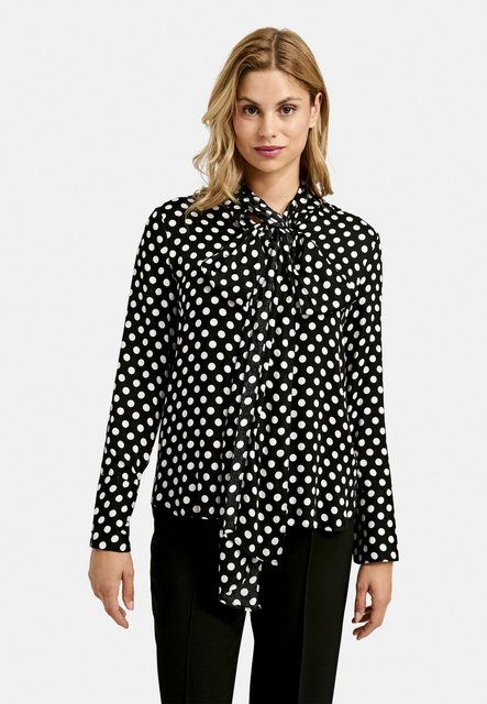 Milano Italy Hemdbluse BLOUSE W BOW TIE SCA günstig online kaufen