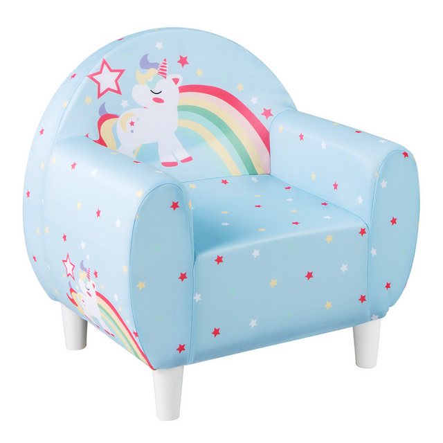 COSTWAY Kindersofa, Kinder Sessel, Spielsofa, Einhorn günstig online kaufen