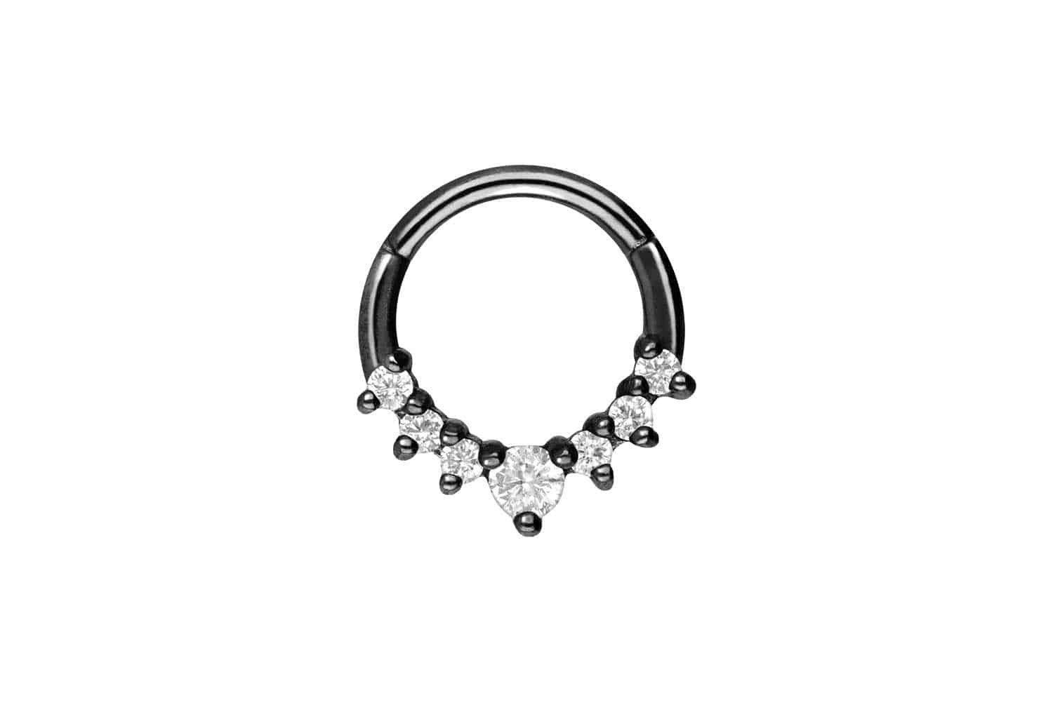 PIERCINGLINE Nasenpiercing Chirurgenstahl Segmentring Clicker 7 günstig online kaufen