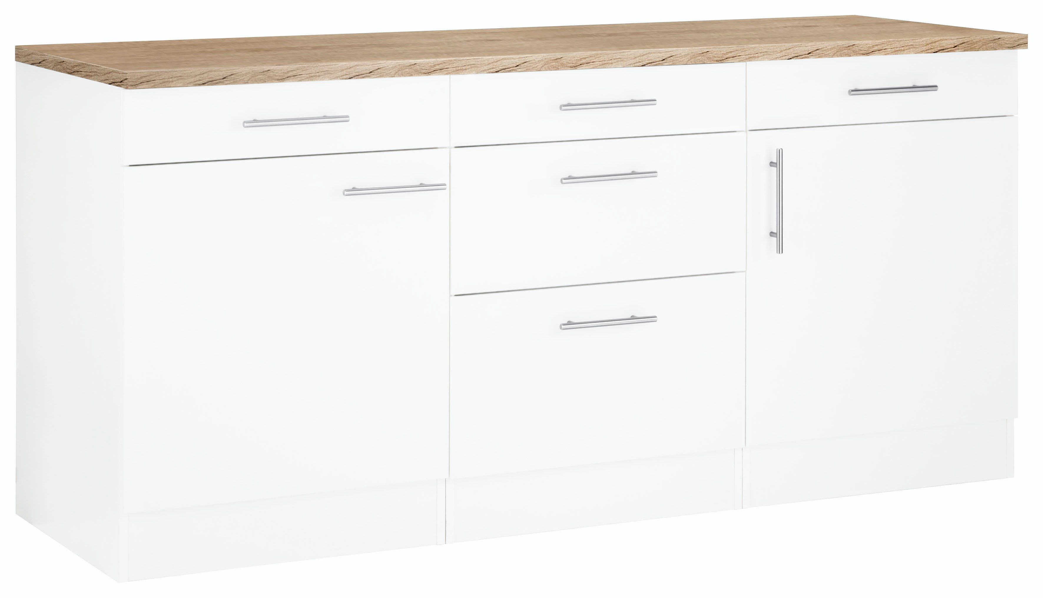OPTIFIT Unterschrank "Mini", Breite 180 cm mit Metallgriffen günstig online kaufen