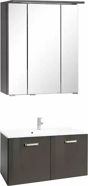 welltime Badmöbel-Set "Ravenna", (2 St.), Breite 80 cm, Bad-Unterschrank mi günstig online kaufen