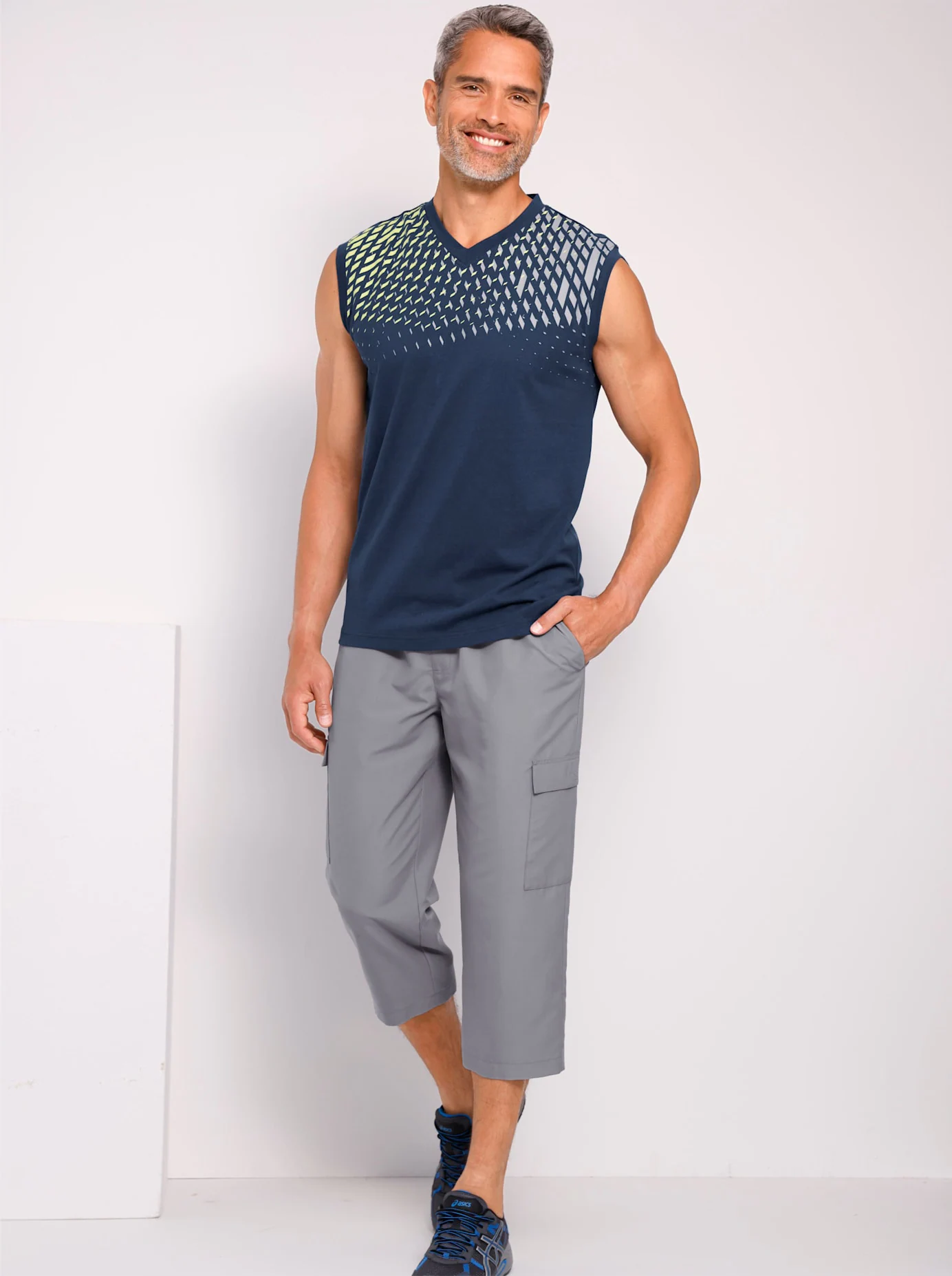 Classic V-Shirt "Achselshirt", (1 tlg.) günstig online kaufen