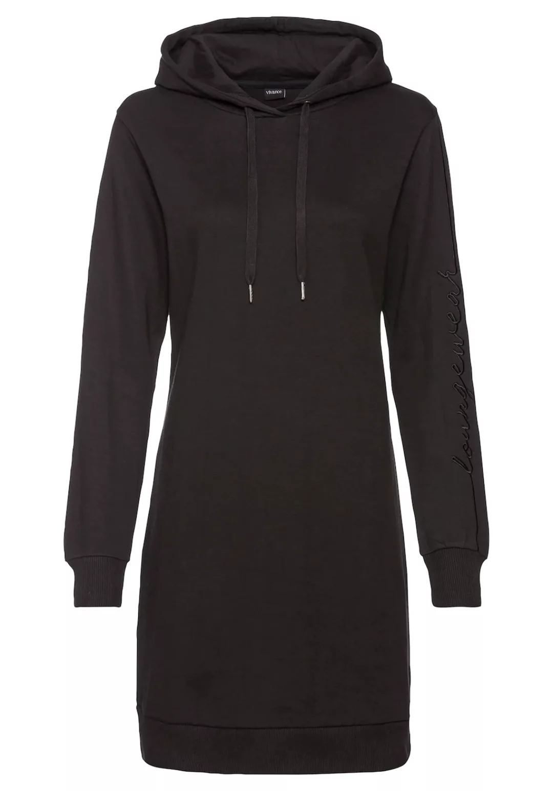 Vivance Sweatkleid, mit Loungewear Stickerei, Loungekleid günstig online kaufen