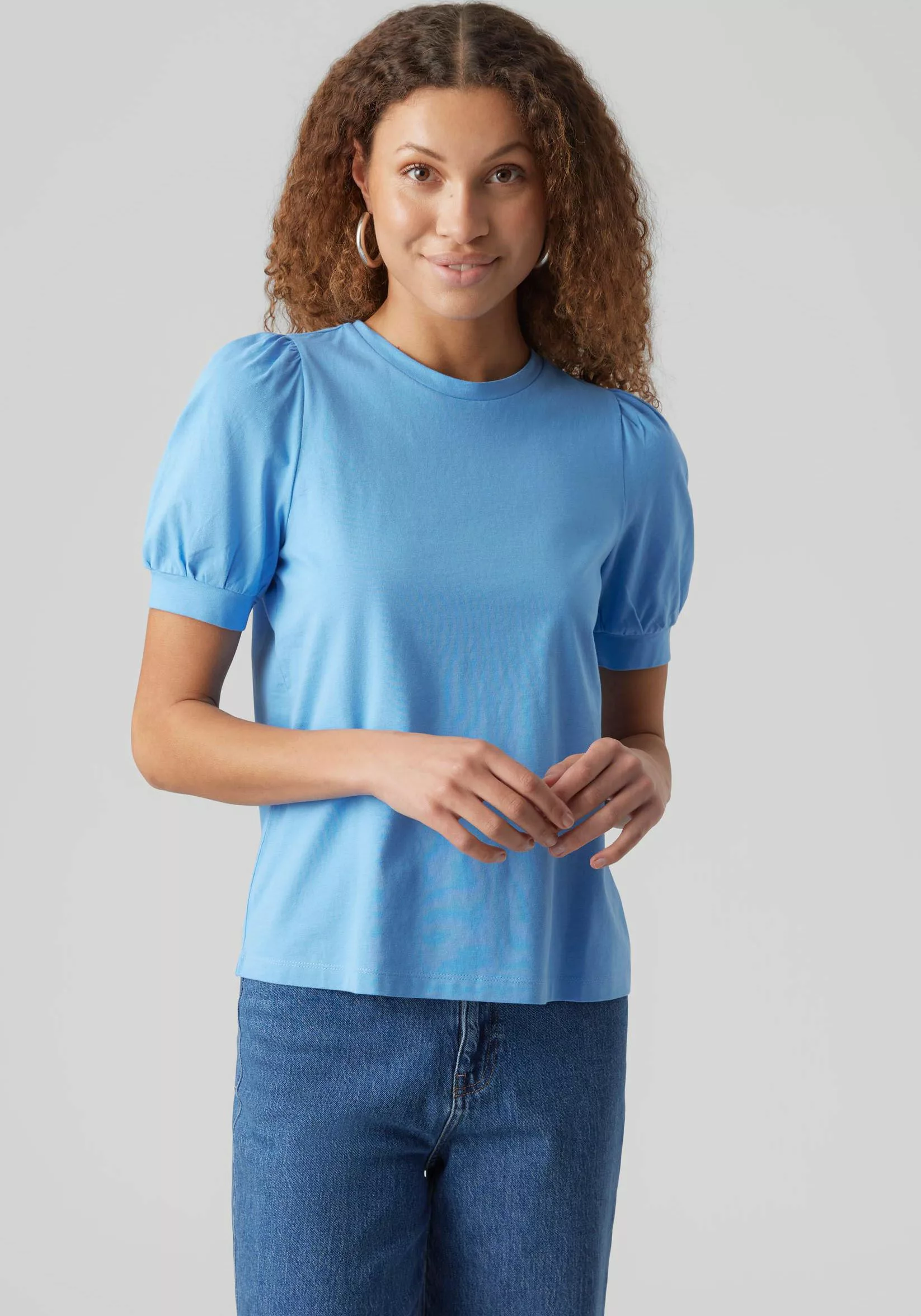 Vero Moda T-Shirt "VMKERRY 2/4 O-NECK TOP VMA JRS NOOS" günstig online kaufen