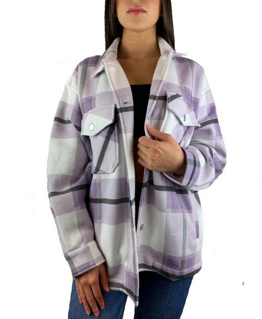 Worldclassca Flanellhemd Worldclassca Oversized Karo Hemd Hemdjacke Kariert günstig online kaufen