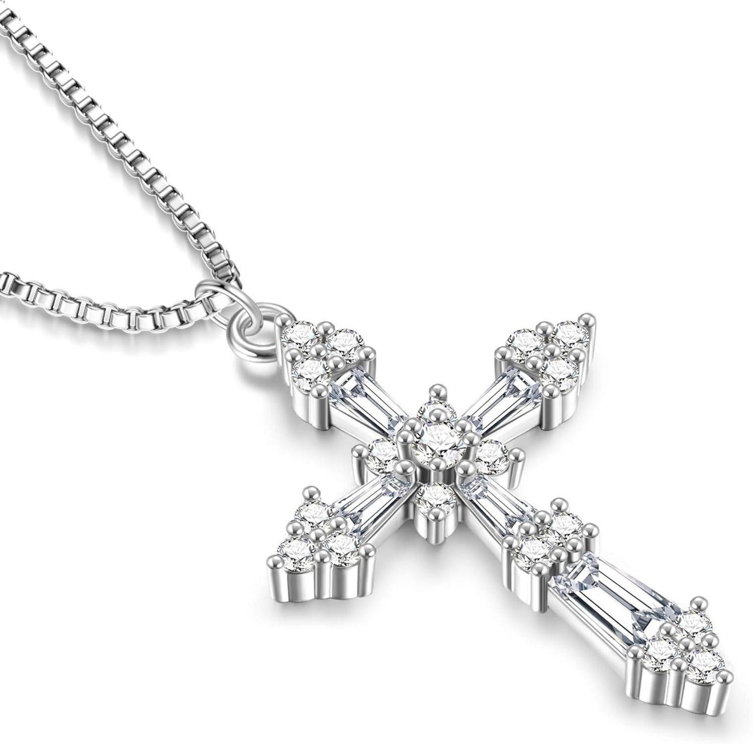 LuxusKollektion Kette und Anhänger Set Kreuz günstig online kaufen