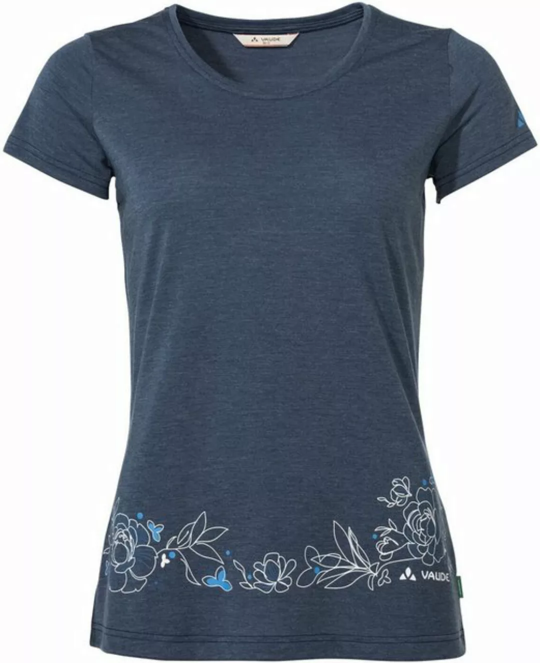 VAUDE T-Shirt Women's Skomer Print T-Shirt II (1-tlg) Green Shape günstig online kaufen