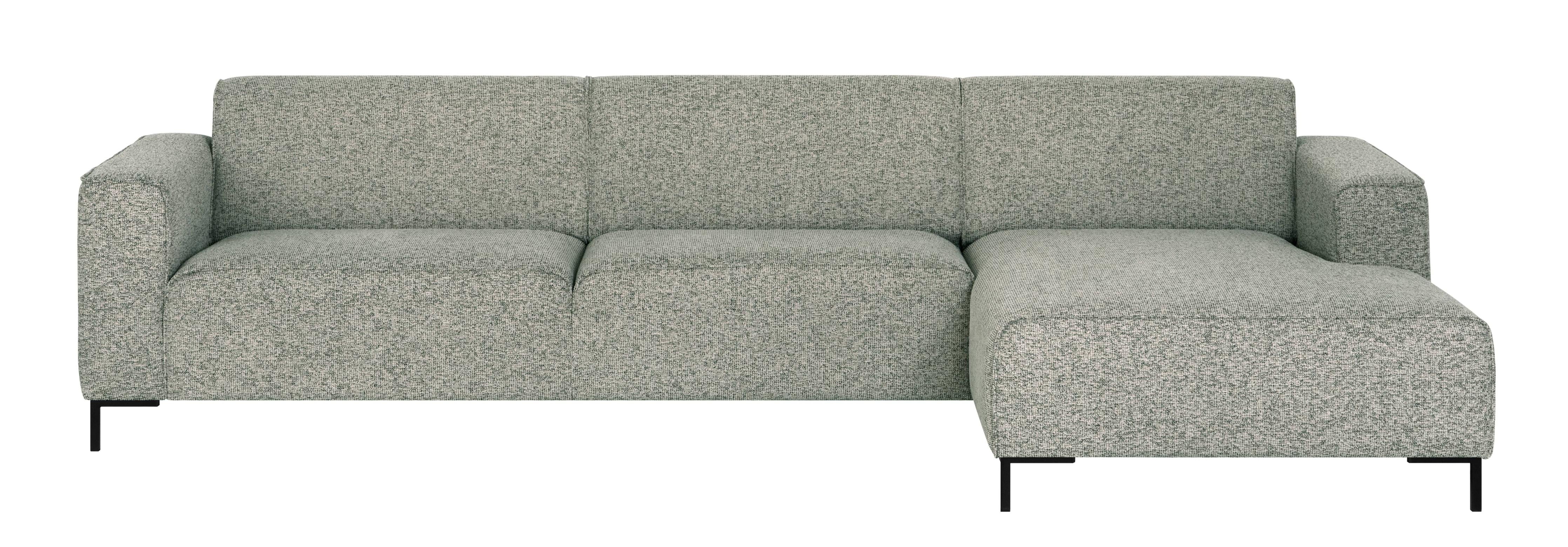 NADUVI Collection | Ecksofa Gionni rechts 3-Sitzer Chenille günstig online kaufen