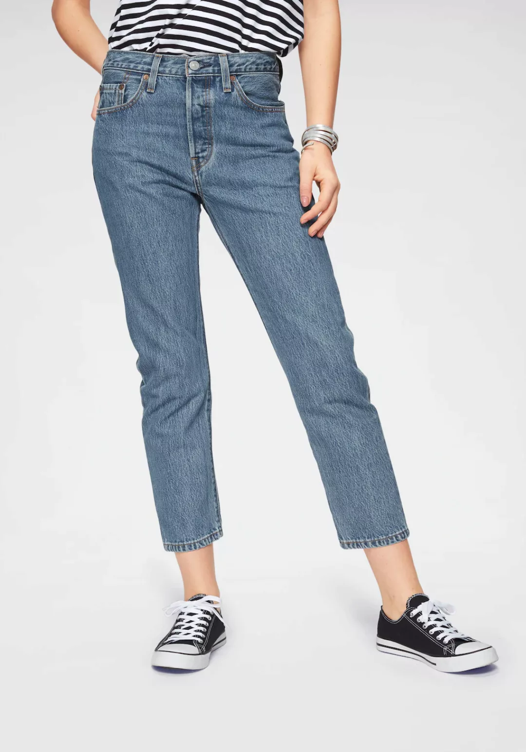 Levis 7/8-Jeans "501 Crop", 501 Collection, 5-Pocket-Style günstig online kaufen