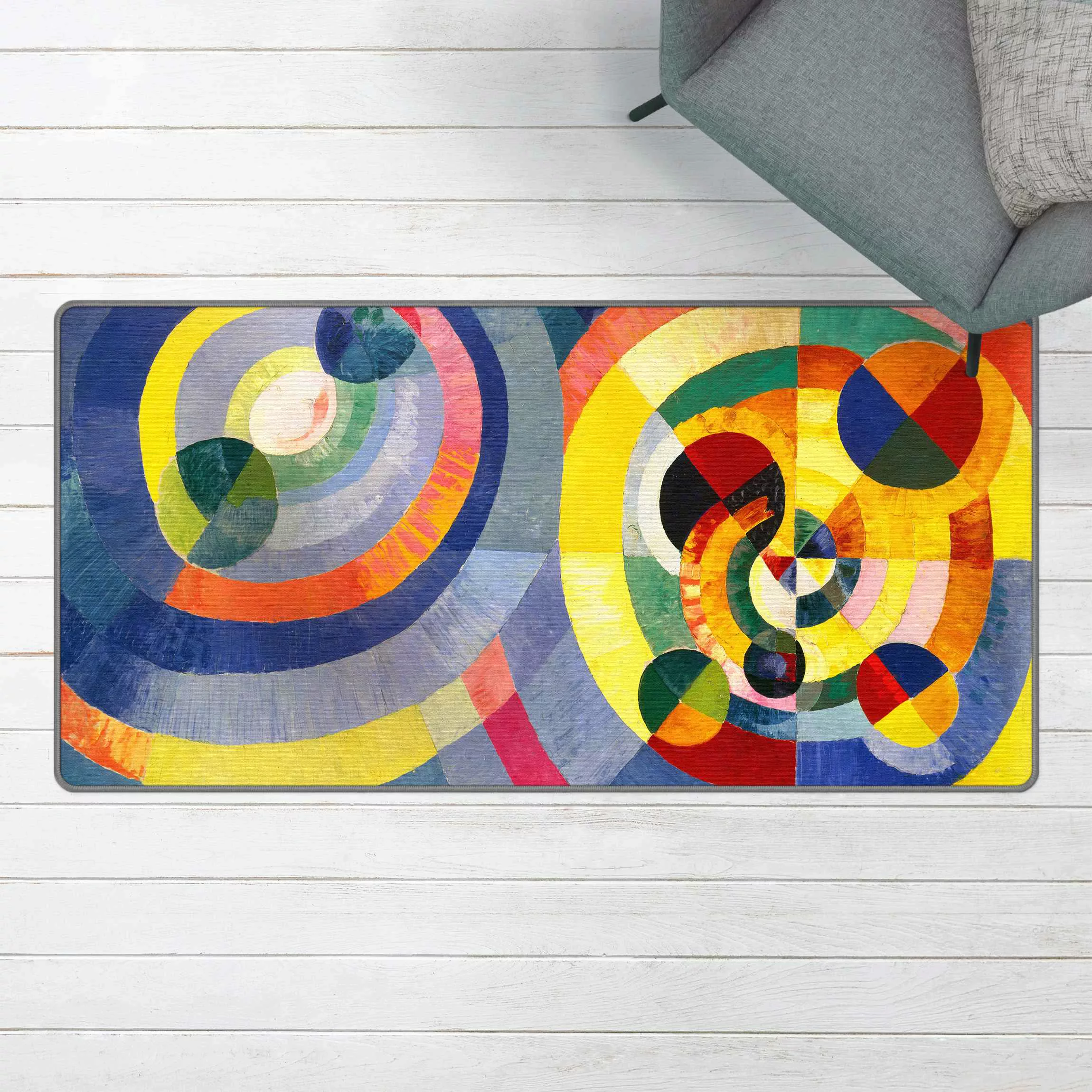 Teppich Robert Delaunay - Forme circulaire günstig online kaufen