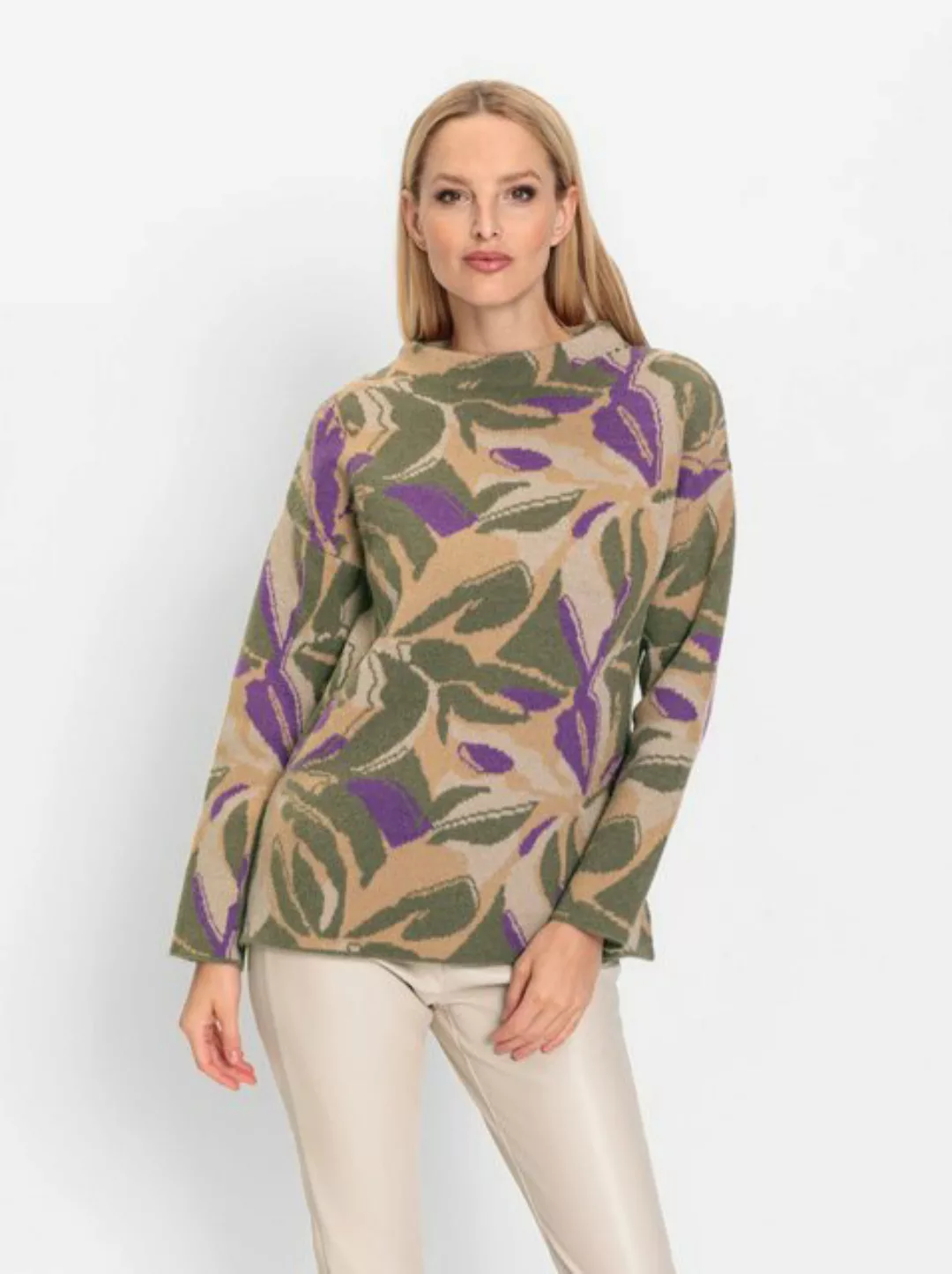 heine Strickpullover "Jacquard-Pullover" günstig online kaufen